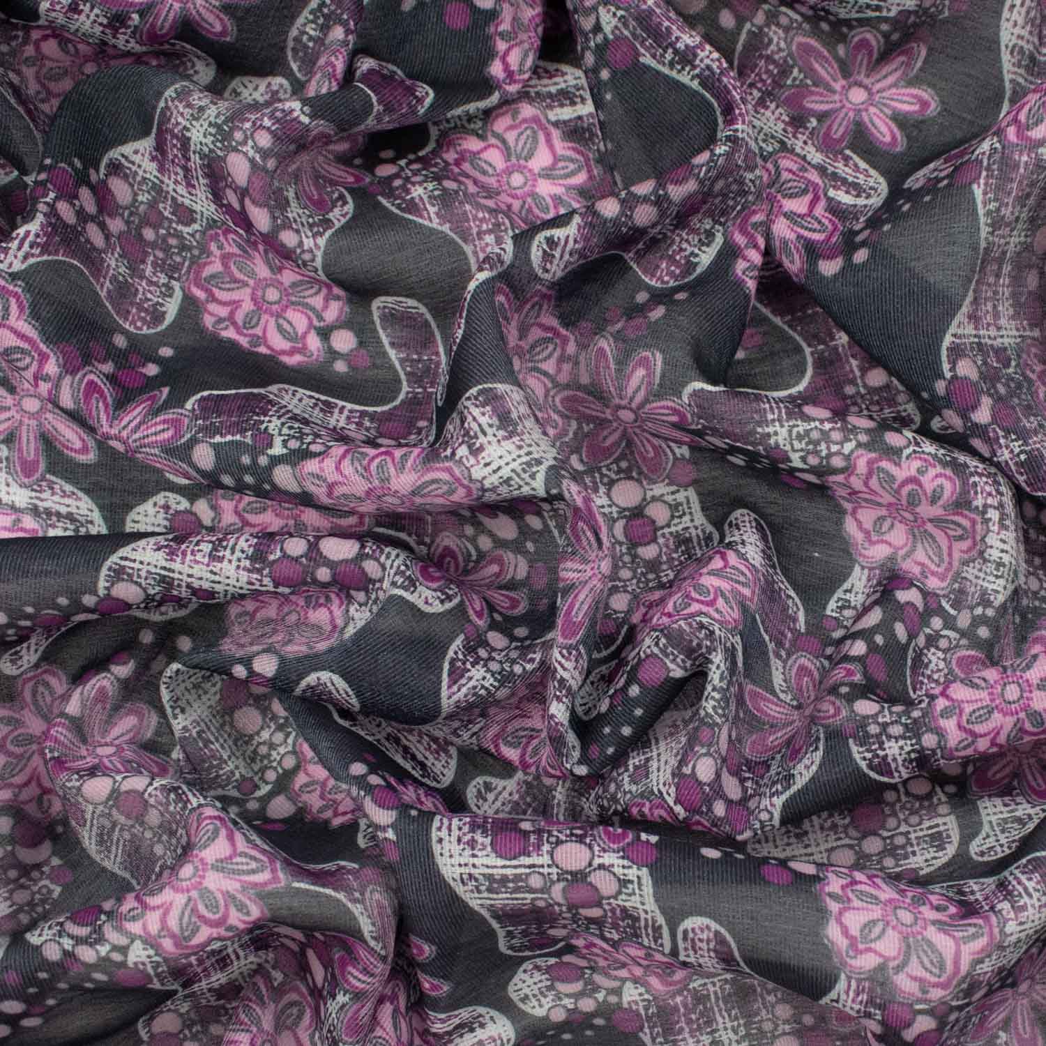 Laurenza Shimmer Printed Chiffon - Image 31
