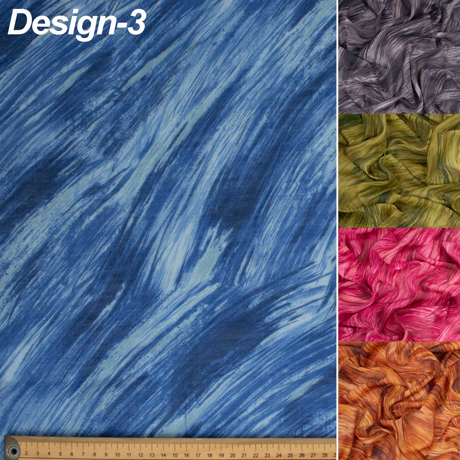 Laurenza Shimmer Printed Chiffon - Image 5