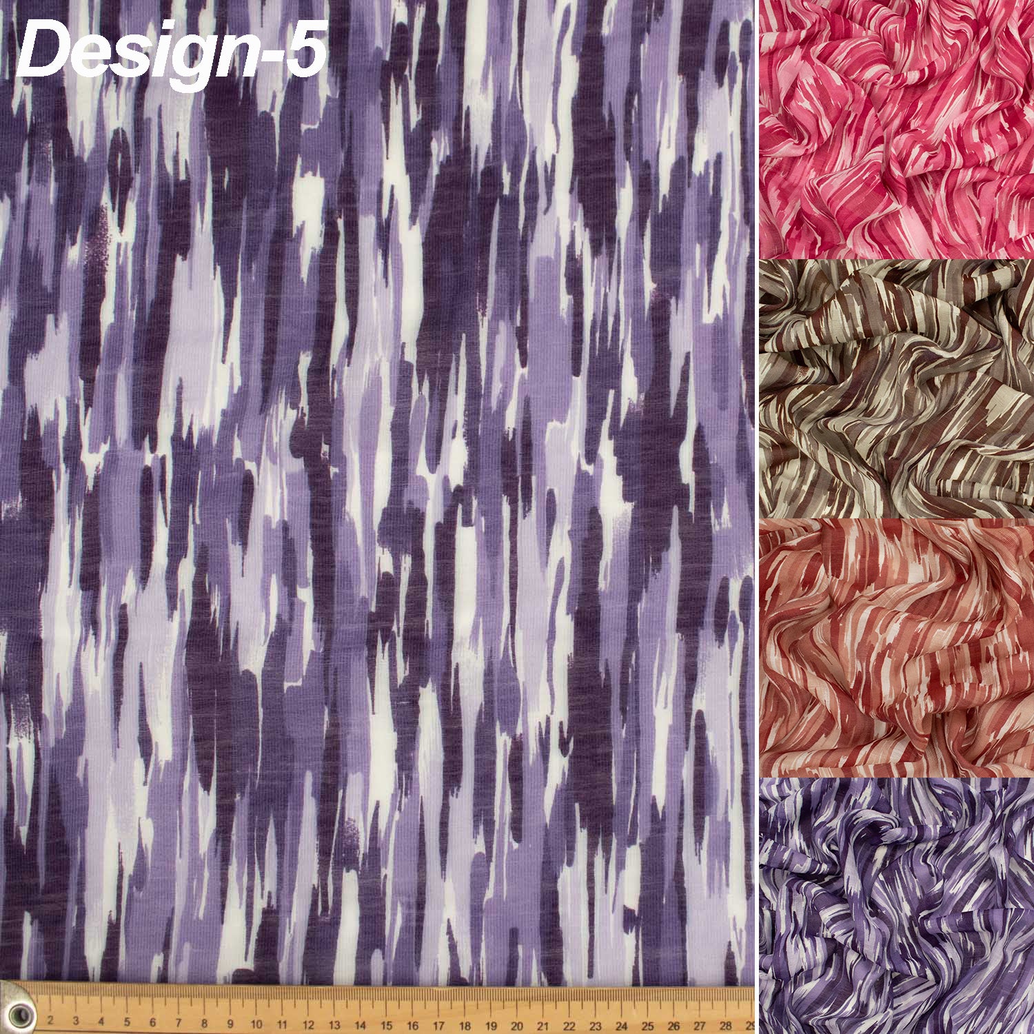 Laurenza Shimmer Printed Chiffon - Image 7