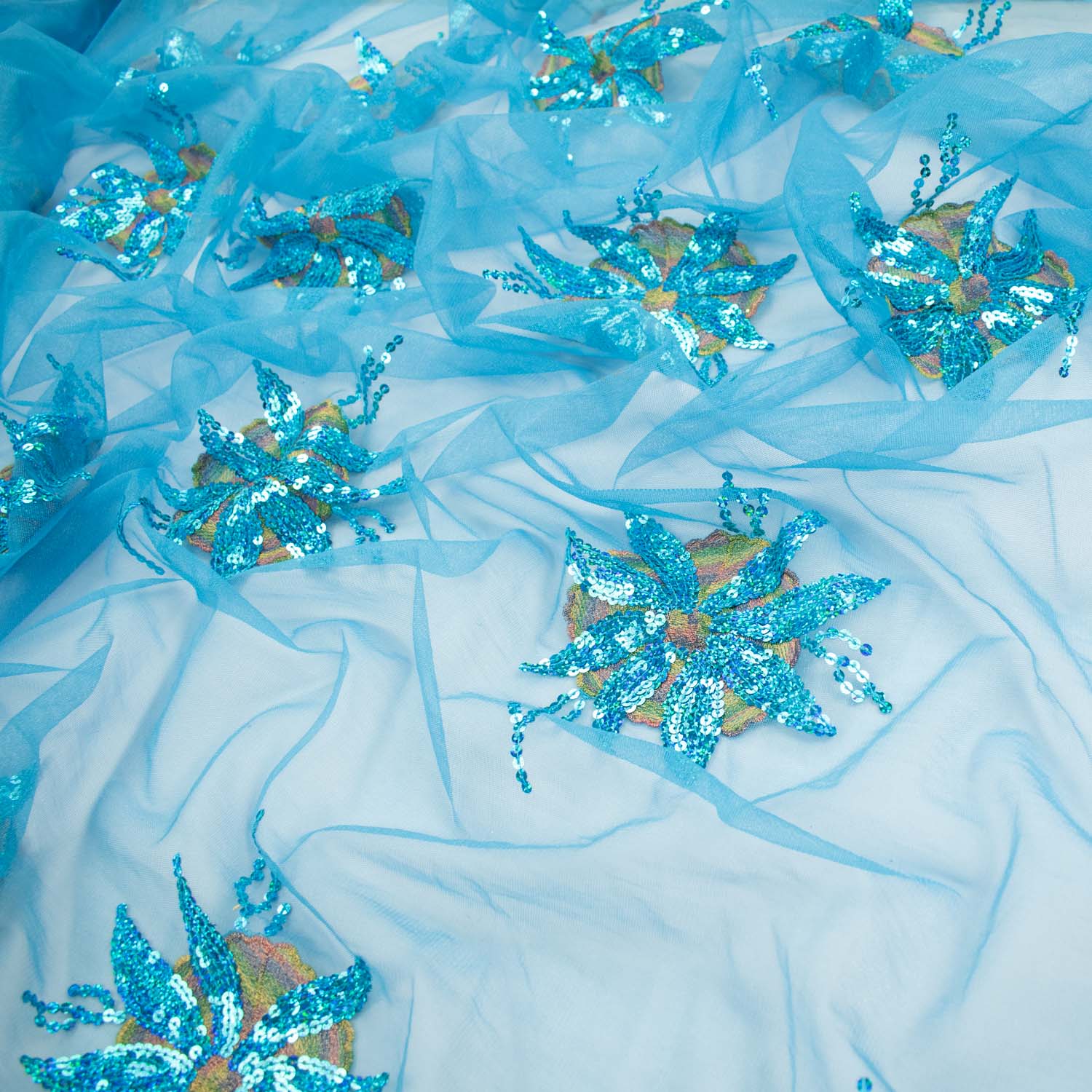 Light Sequin Tulle Lace - Image 19