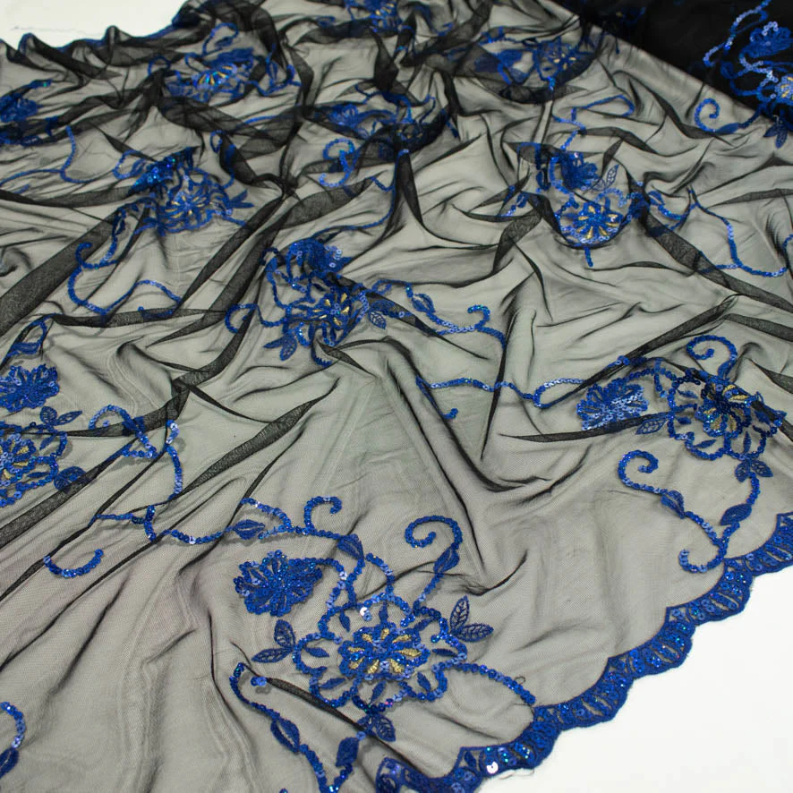 Light Sequin Tulle Lace - Image 48