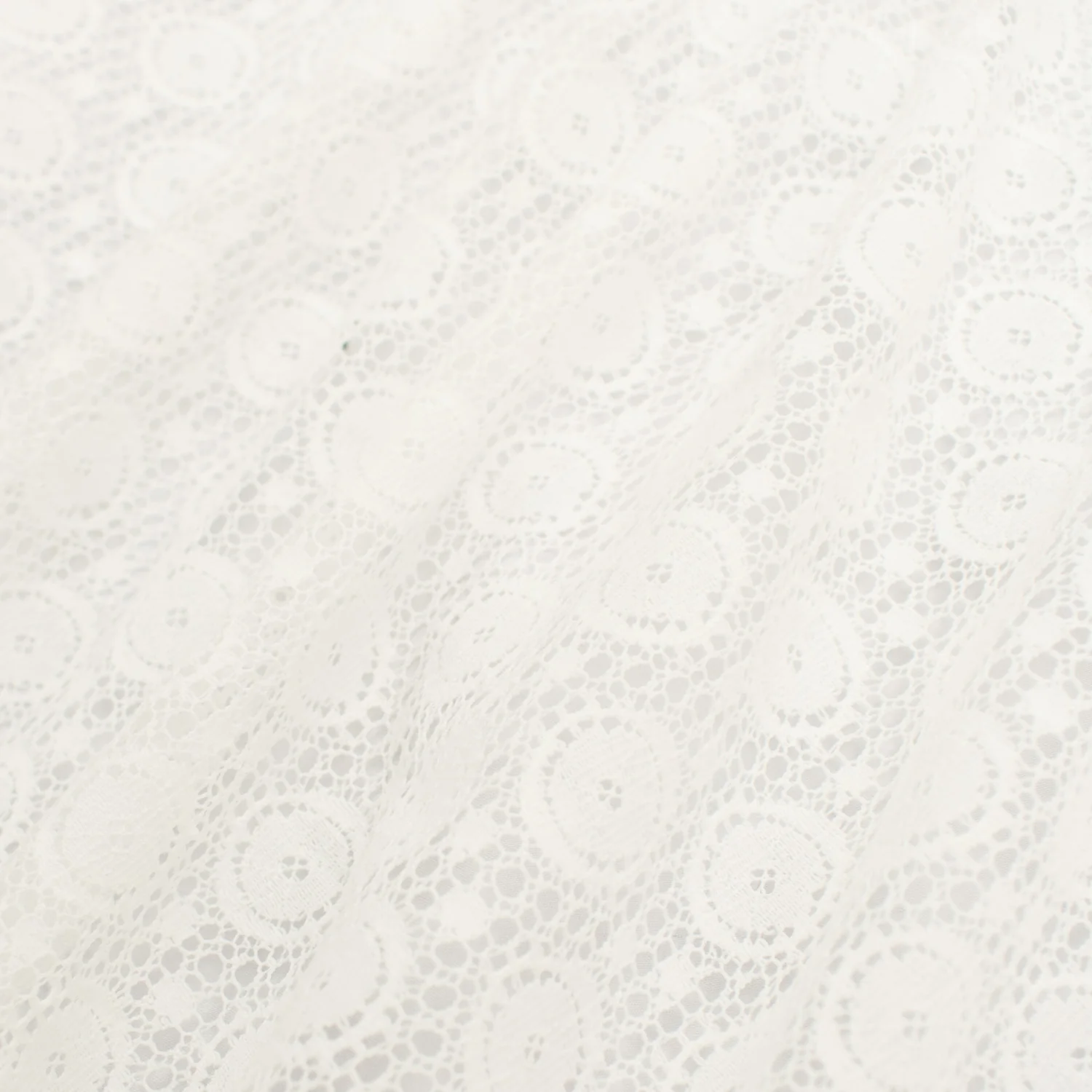Light Weight White Hollow Circle Lace - Image 4