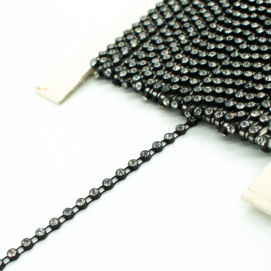 Lurex Diamonte Rhinestone Single Trim - Image 4