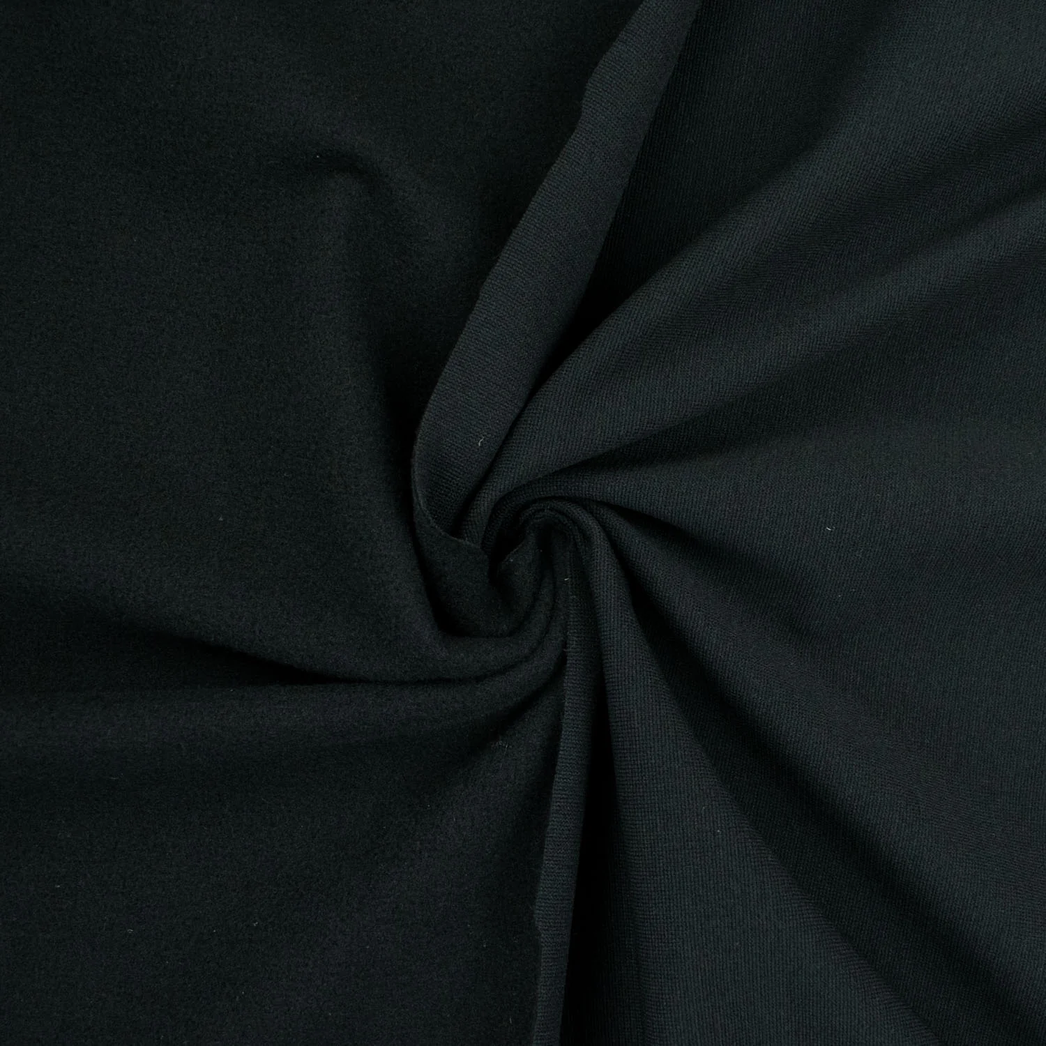 Medium Weight Stretch Tracksuiting Col-Black