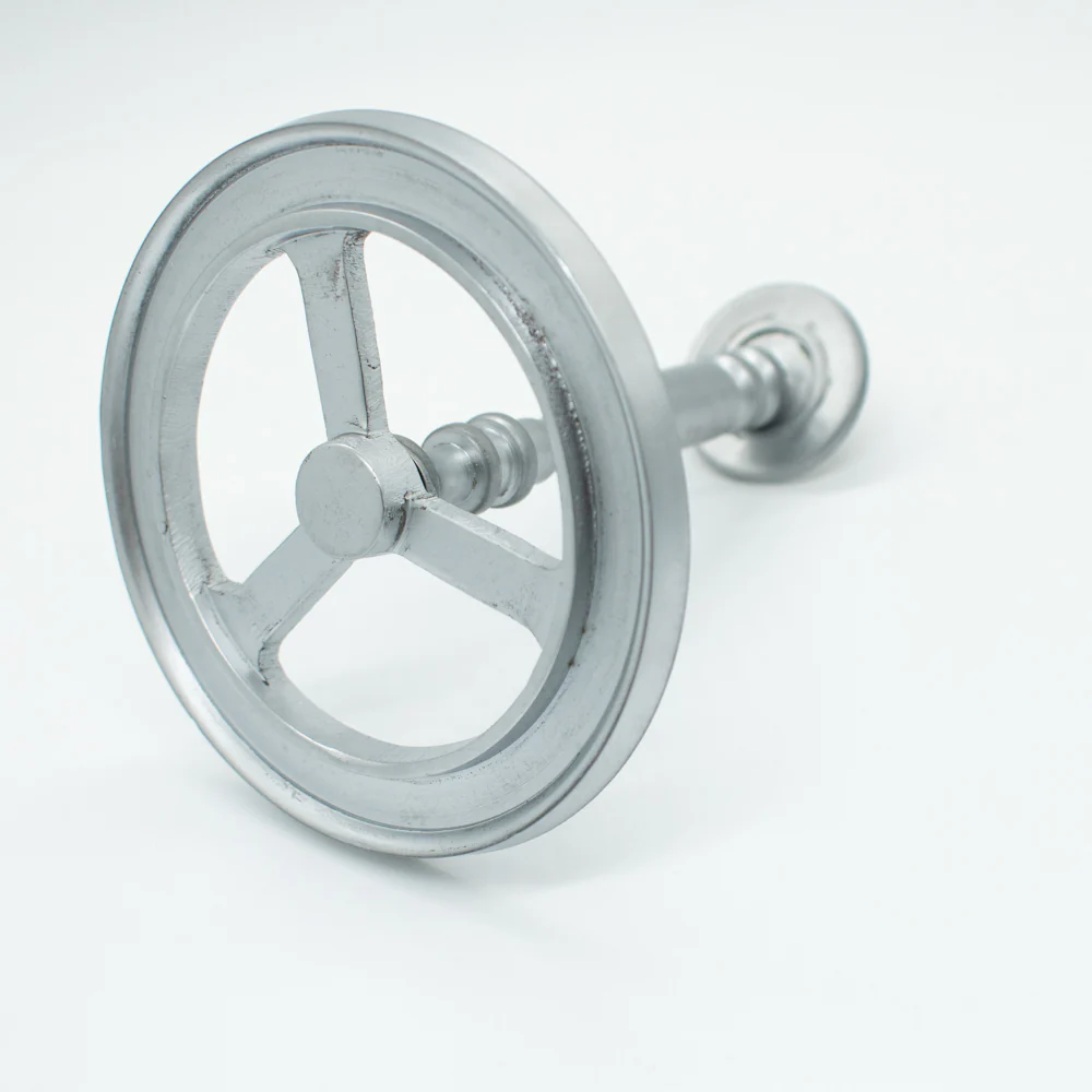 Metal Ship Wheel Curtain Hold Back - Image 6