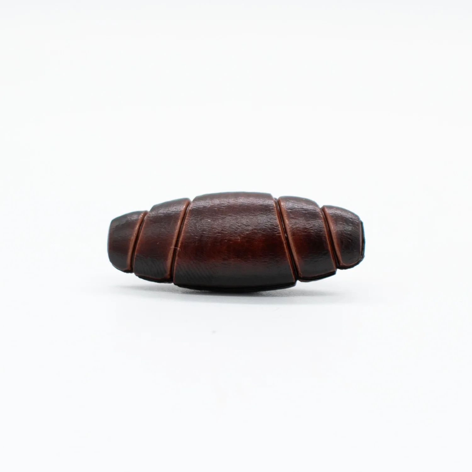 Metal/Imitation Leather Toggle Shank Button - Image 3