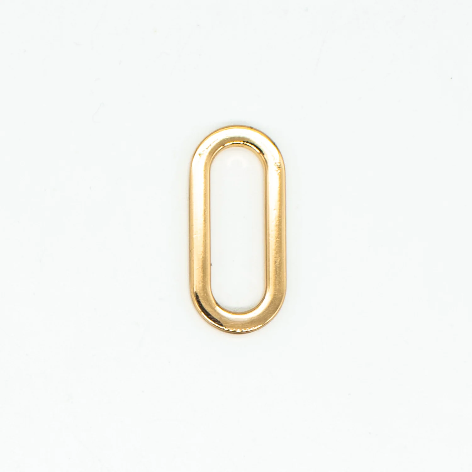 Metal Oval Ring Buckles Gold - Image 5