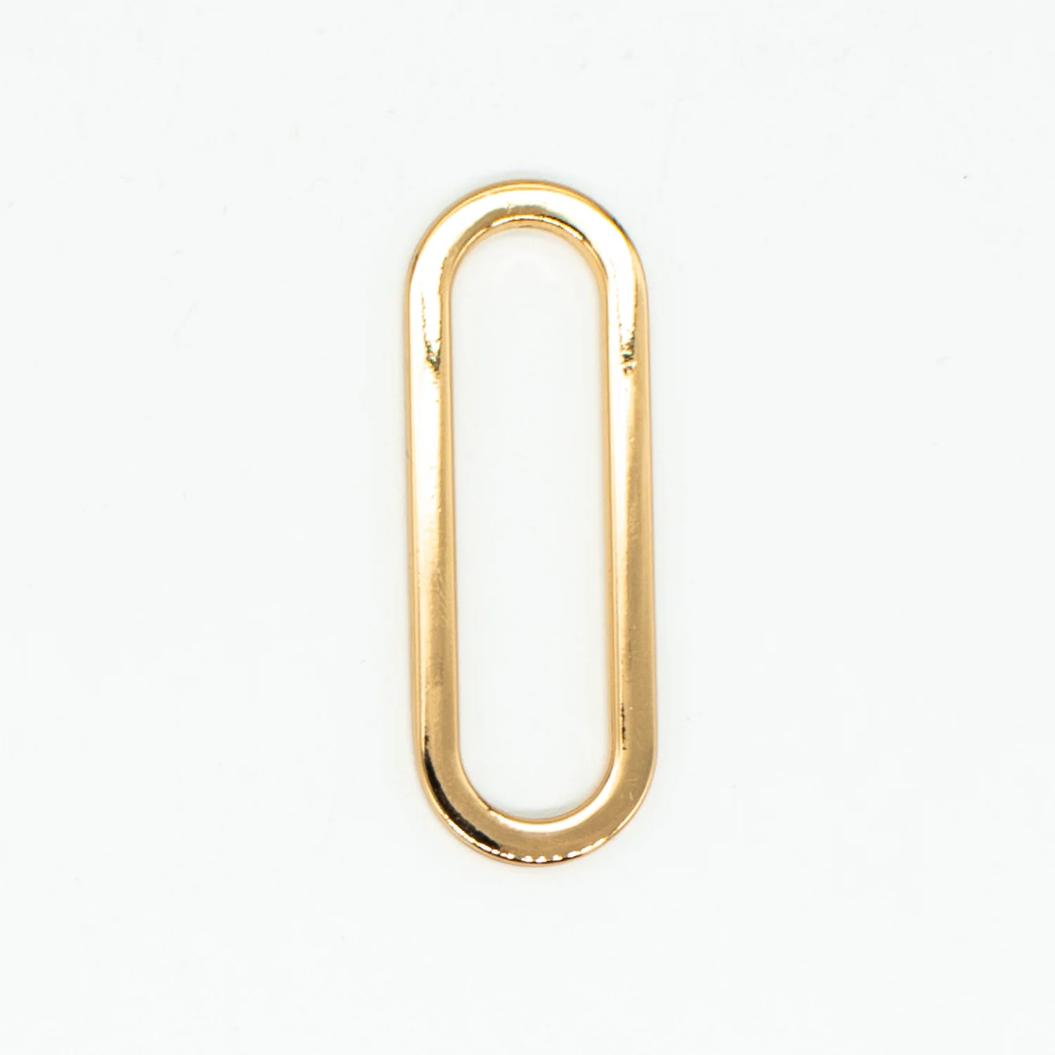 Metal Oval Ring Buckles Gold - Image 7