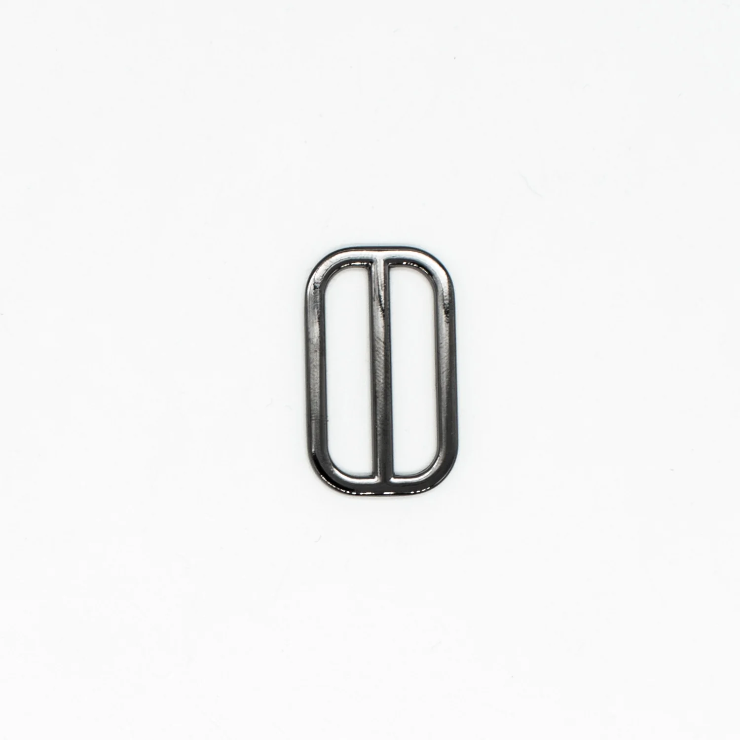 Metal Strap Bag Slider Ring Buckles Gun metal - Black - Image 6
