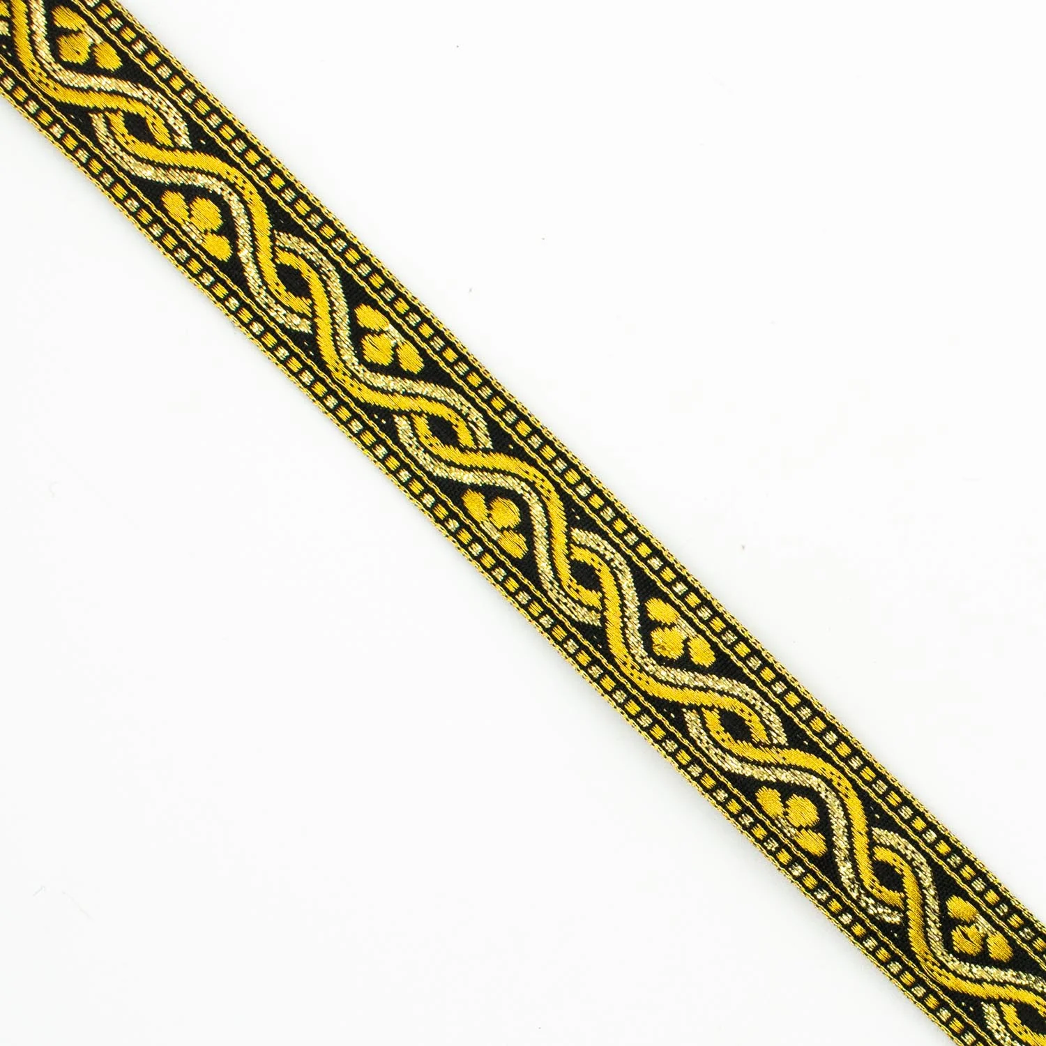 Metallic Fancy Embroidered Jacquard Ribbon-20mm - Image 16
