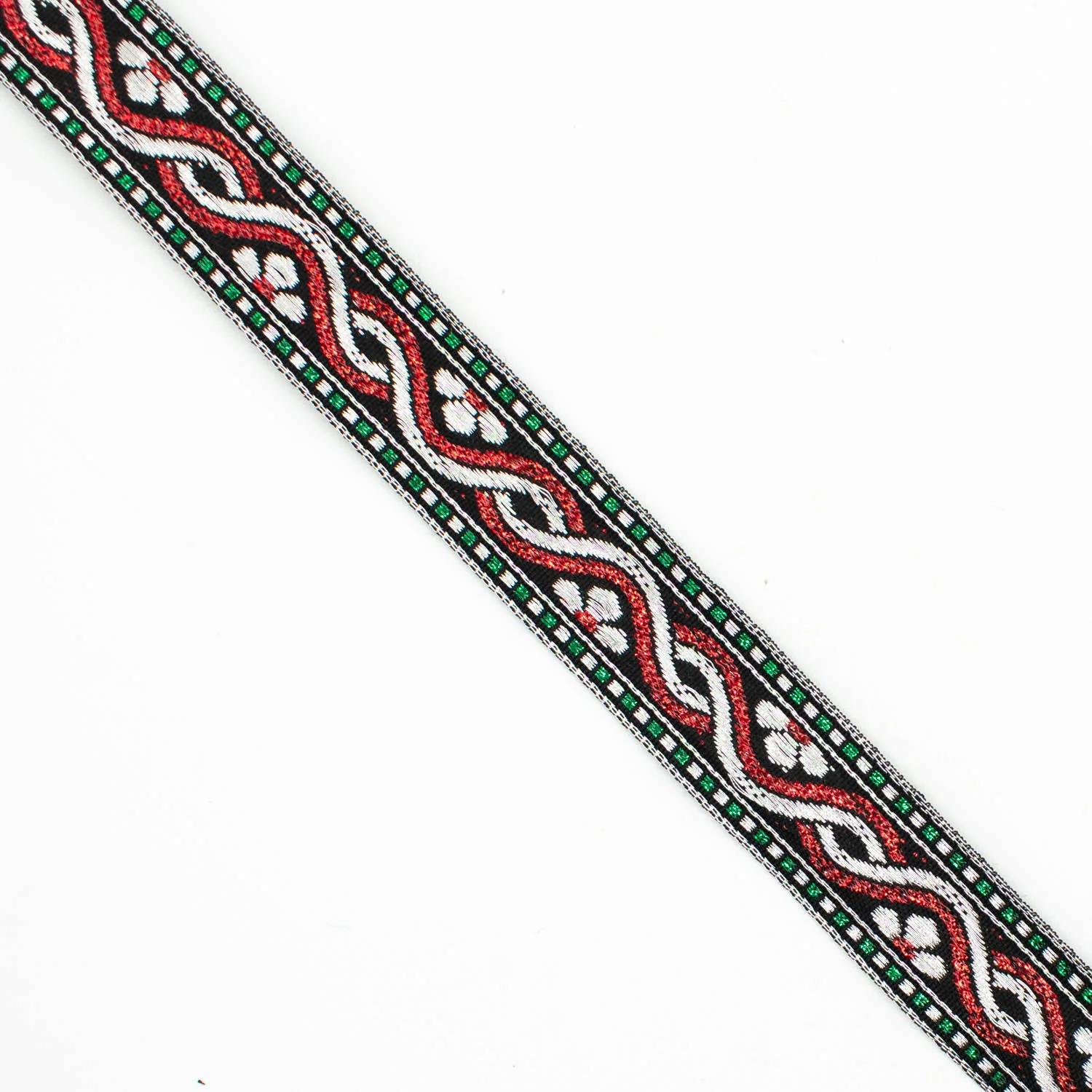 Metallic Fancy Embroidered Jacquard Ribbon-20mm - Image 21