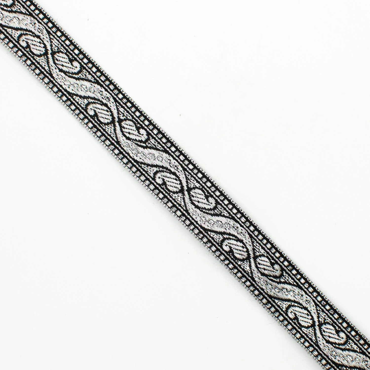 Metallic Fancy Embroidered Jacquard Ribbon-20mm - Image 29