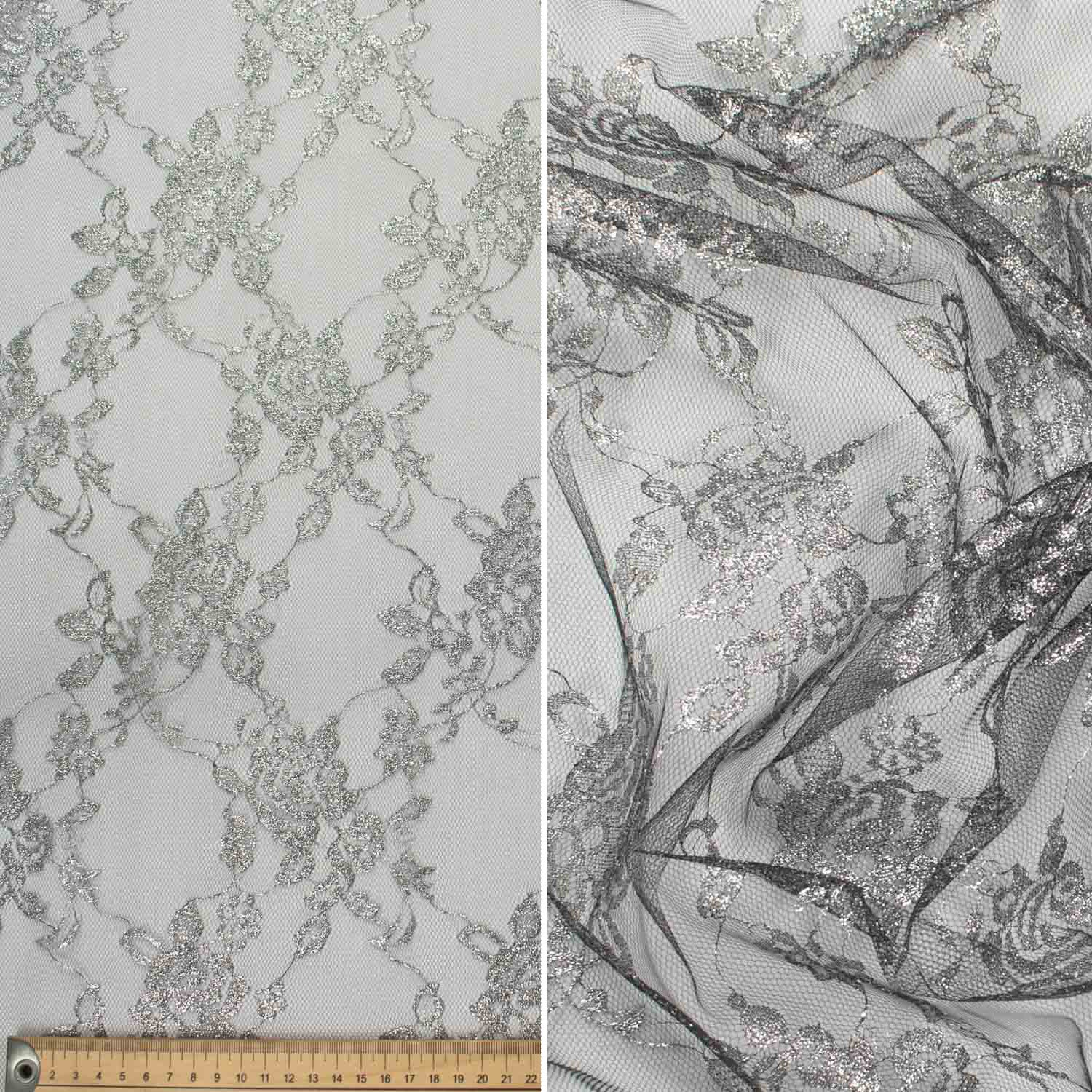 Metallic Net Lace - Image 14