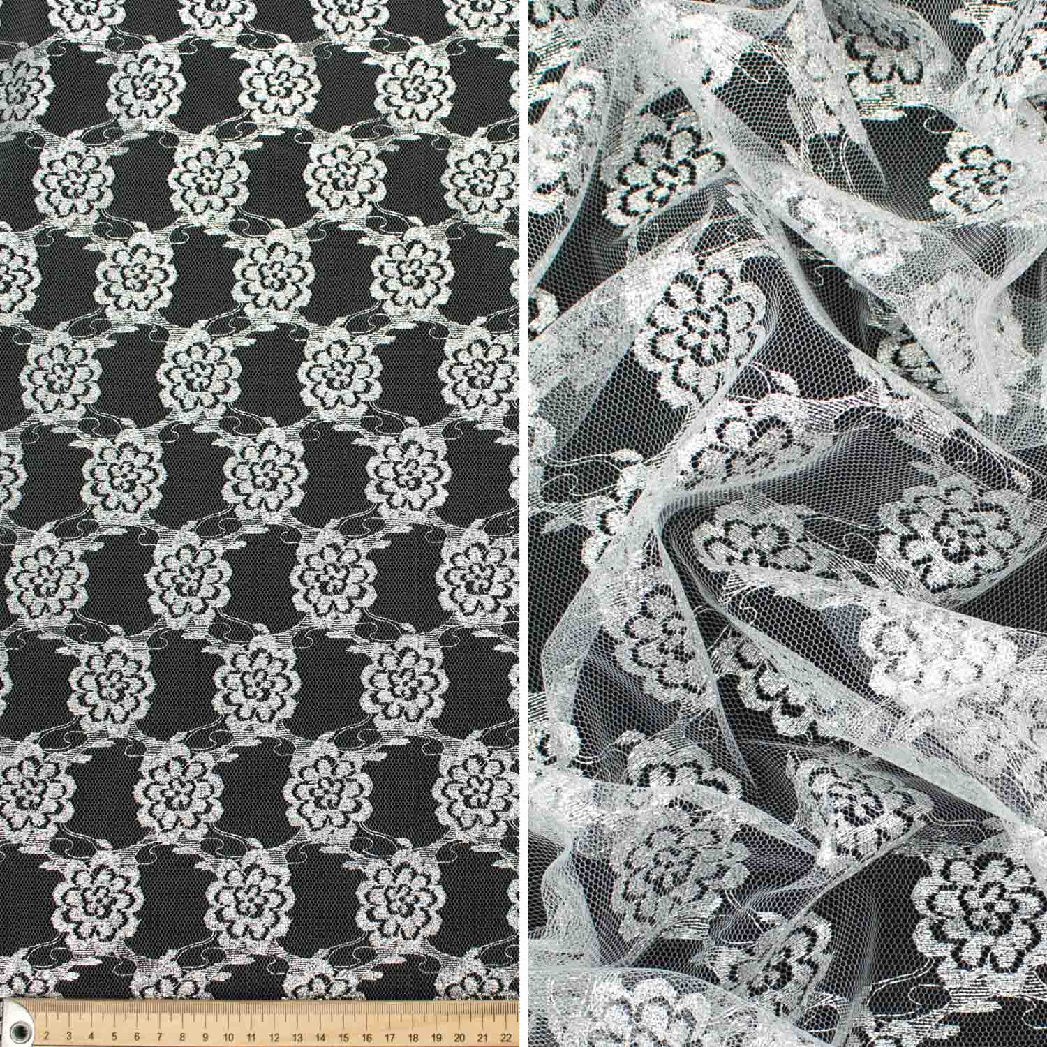 Metallic Net Lace - Image 43