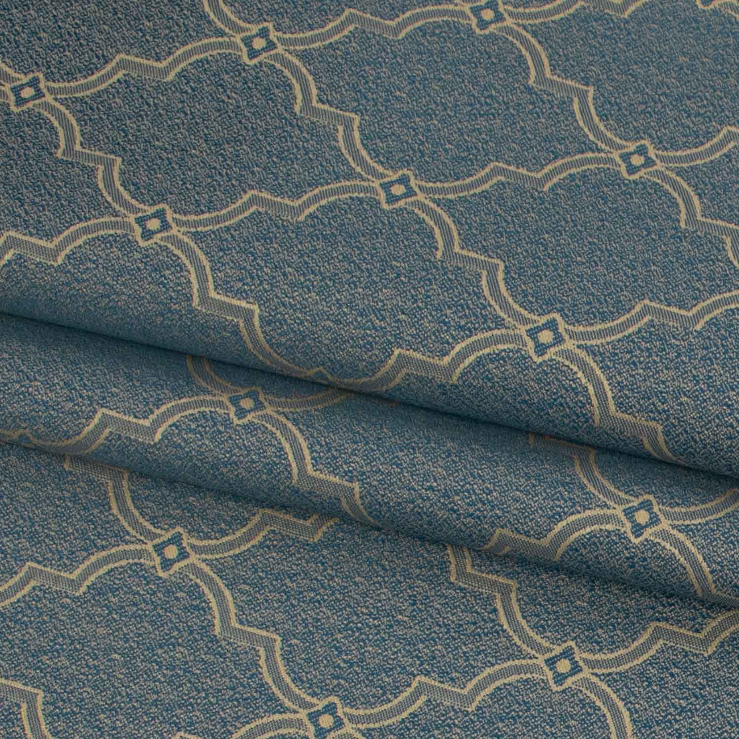 Moroccan Arabic Damask Jacquard Curtaining/Upholstery 280CM - Image 4