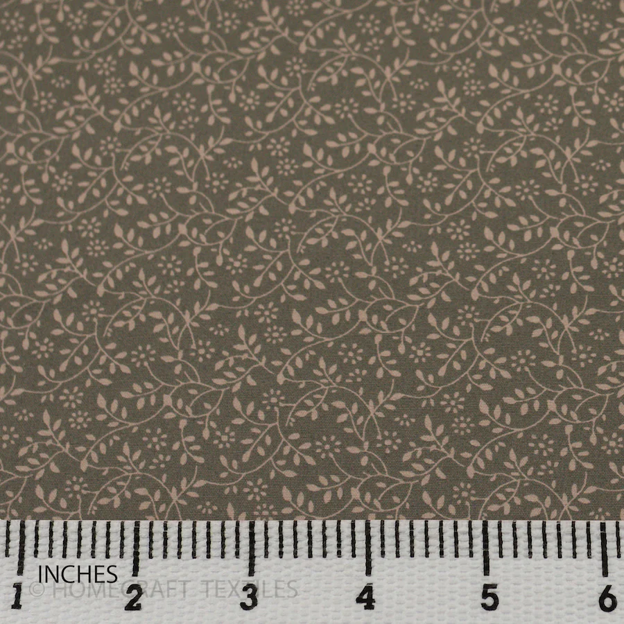Moss Vine Flutter Cotton Print