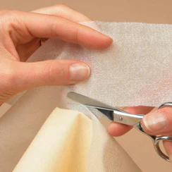 Non-Woven Cutaway Medium to Heavy Weight Interfacing White - Image 2
