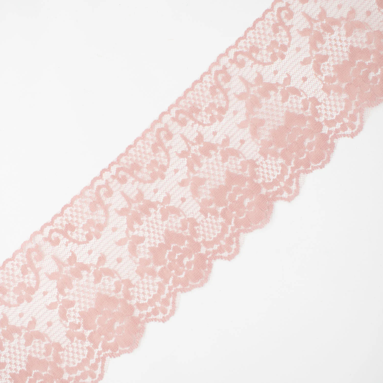 Nylon Lace Trim Design-14 Floral 95mm - Image 3