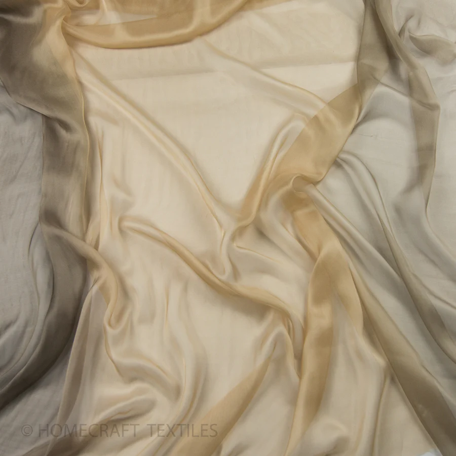 Ombre Shaded Silk Chiffon - Image 15