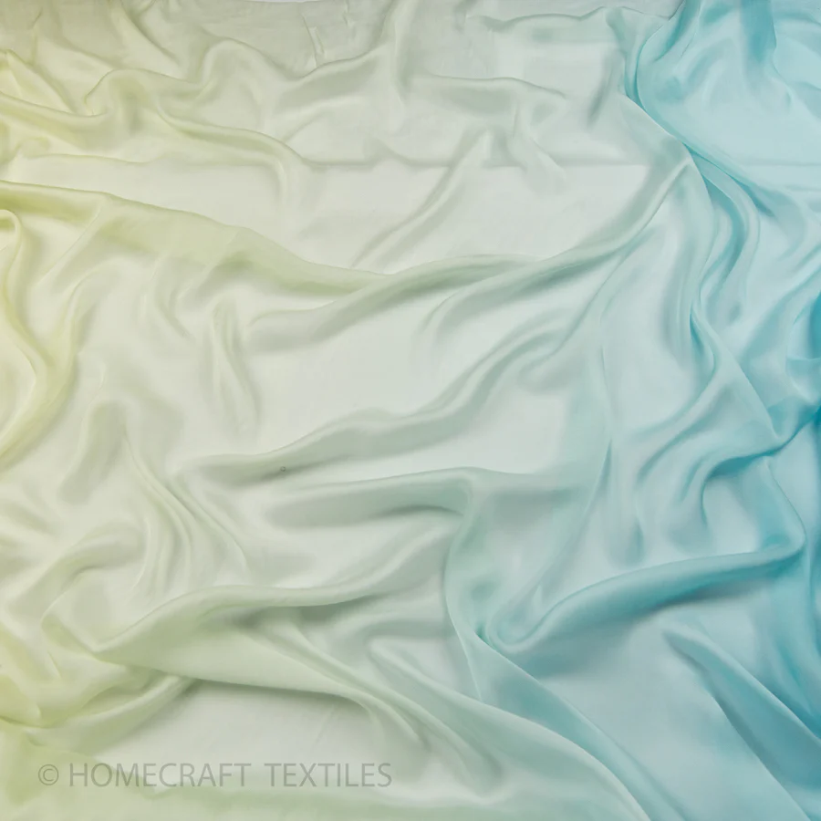 Ombre Shaded Silk Chiffon - Image 18