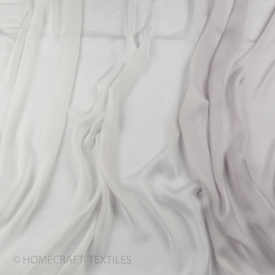 Ombre Shaded Silk Chiffon - Image 4