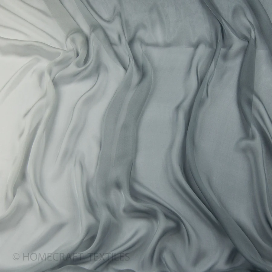 Ombre Shaded Silk Chiffon - Image 5