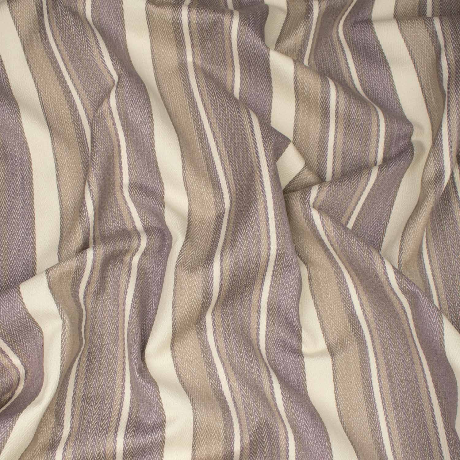 Oolong by Zepel - Curtaining/Upholstery Stripe Canvas - Image 6