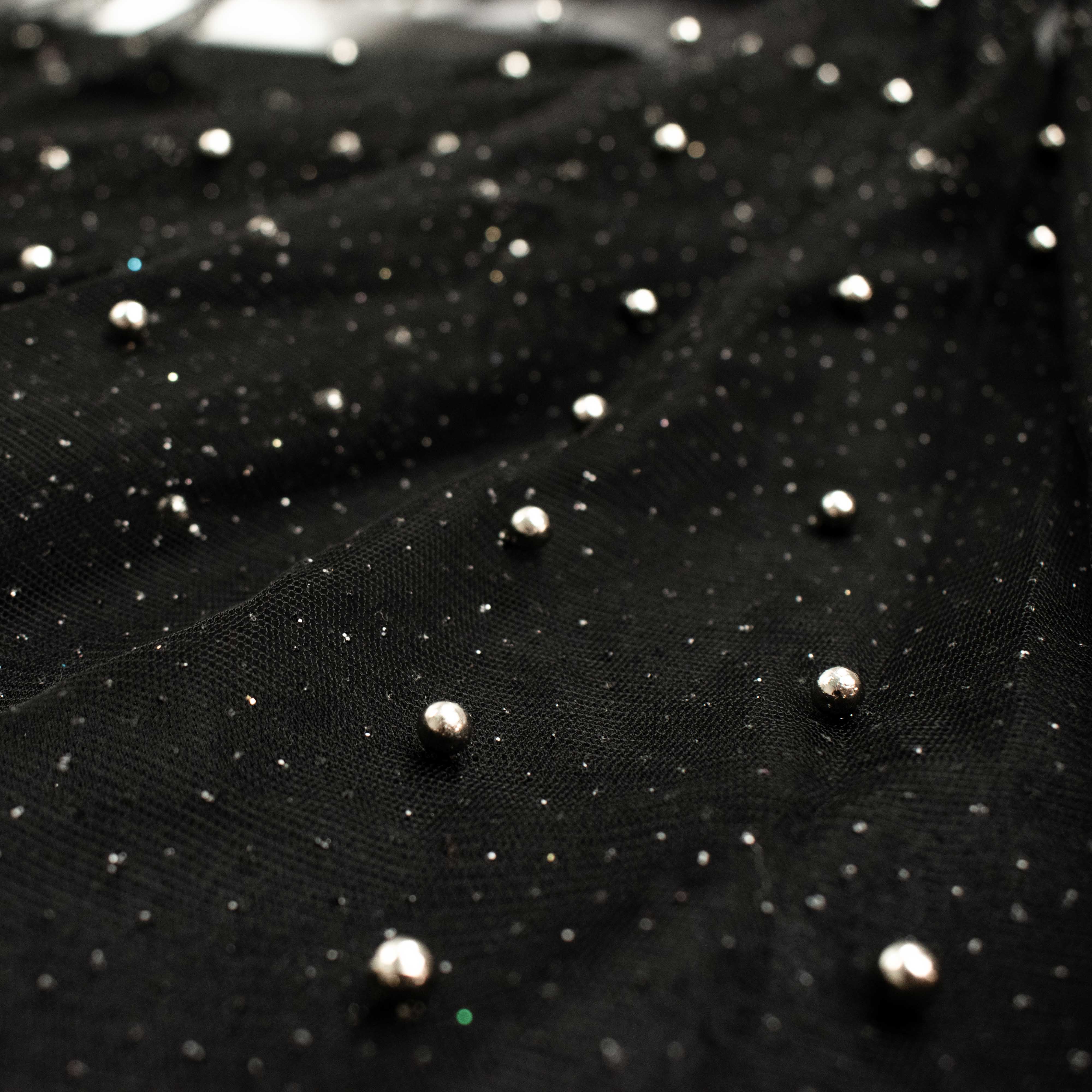 Glitter Tulle Pearl Netting - Image 4