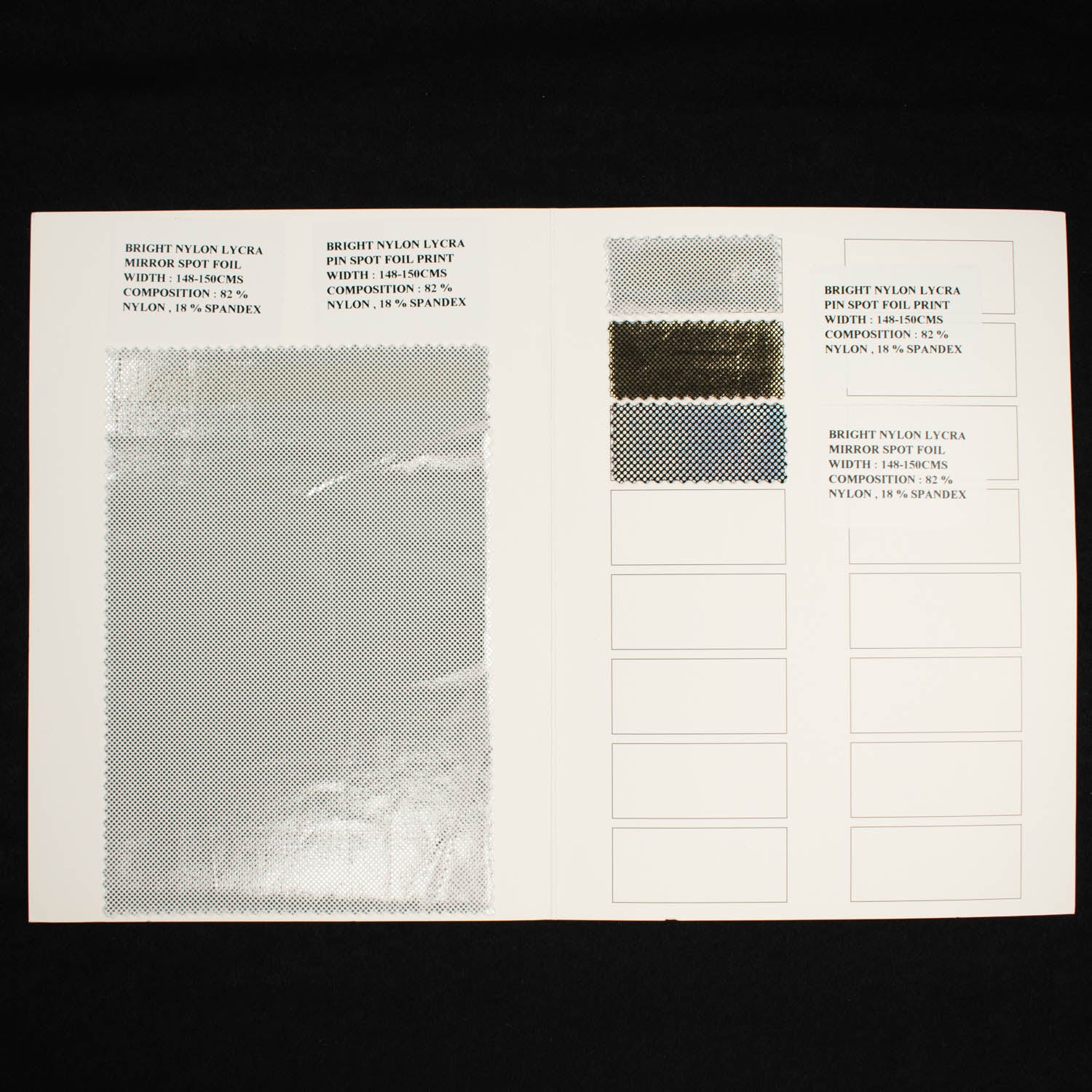 Pinspot Foil Nylon Lycra - Image 4