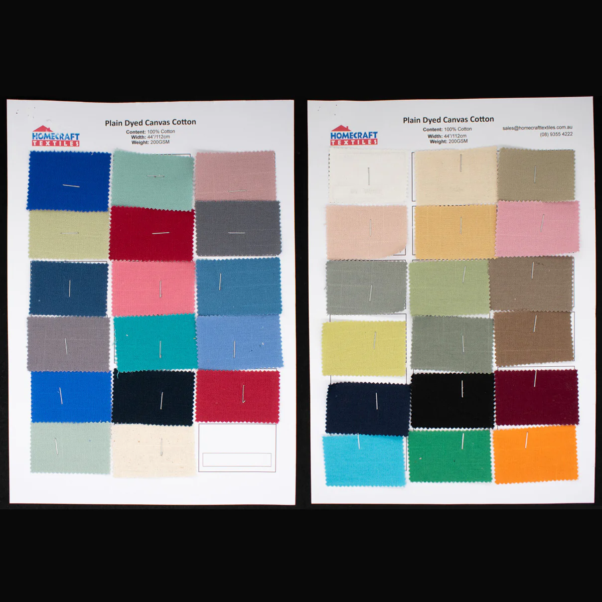 Plain Dyed Canvas Cotton - Image 52