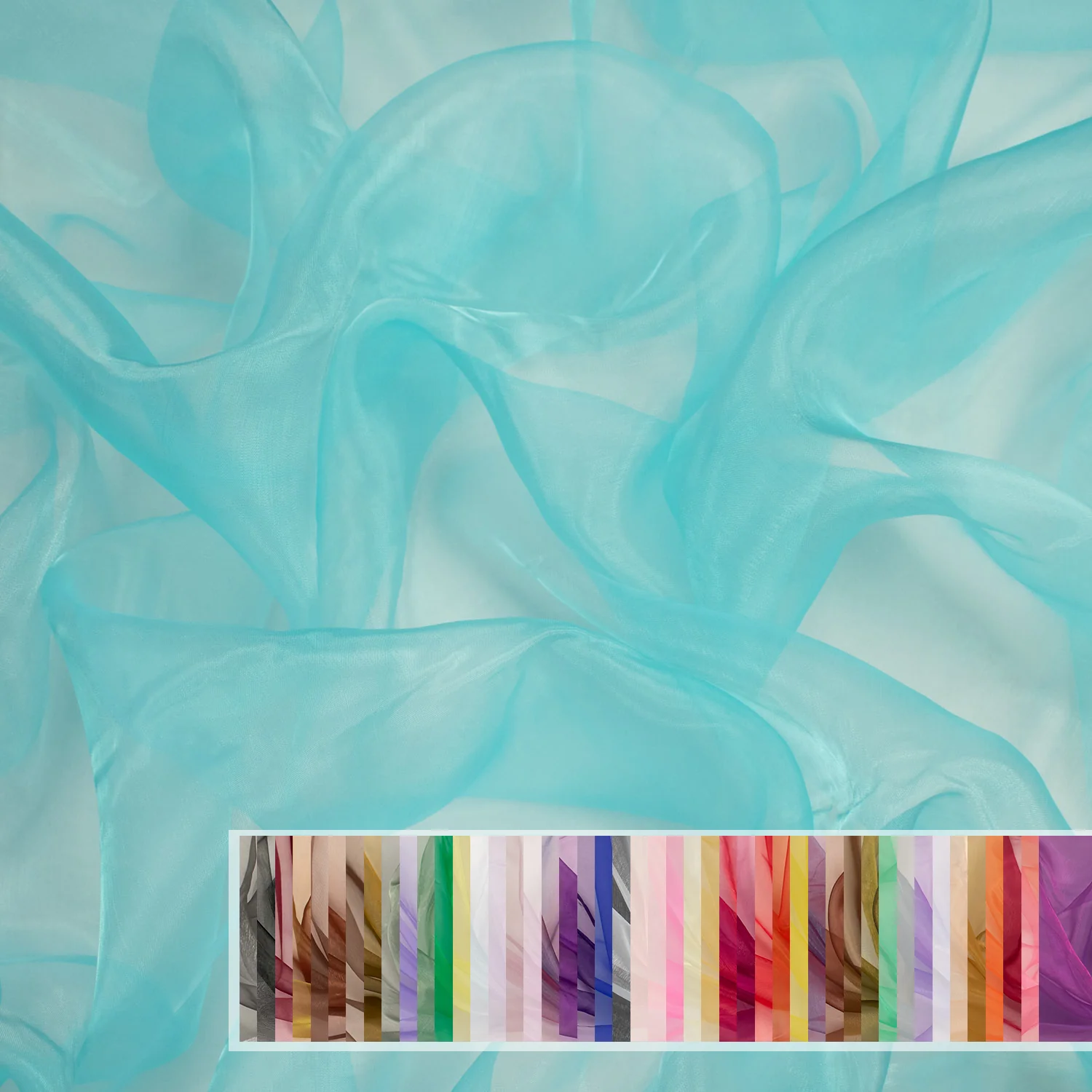 Plain Organza 150CM - Image 2