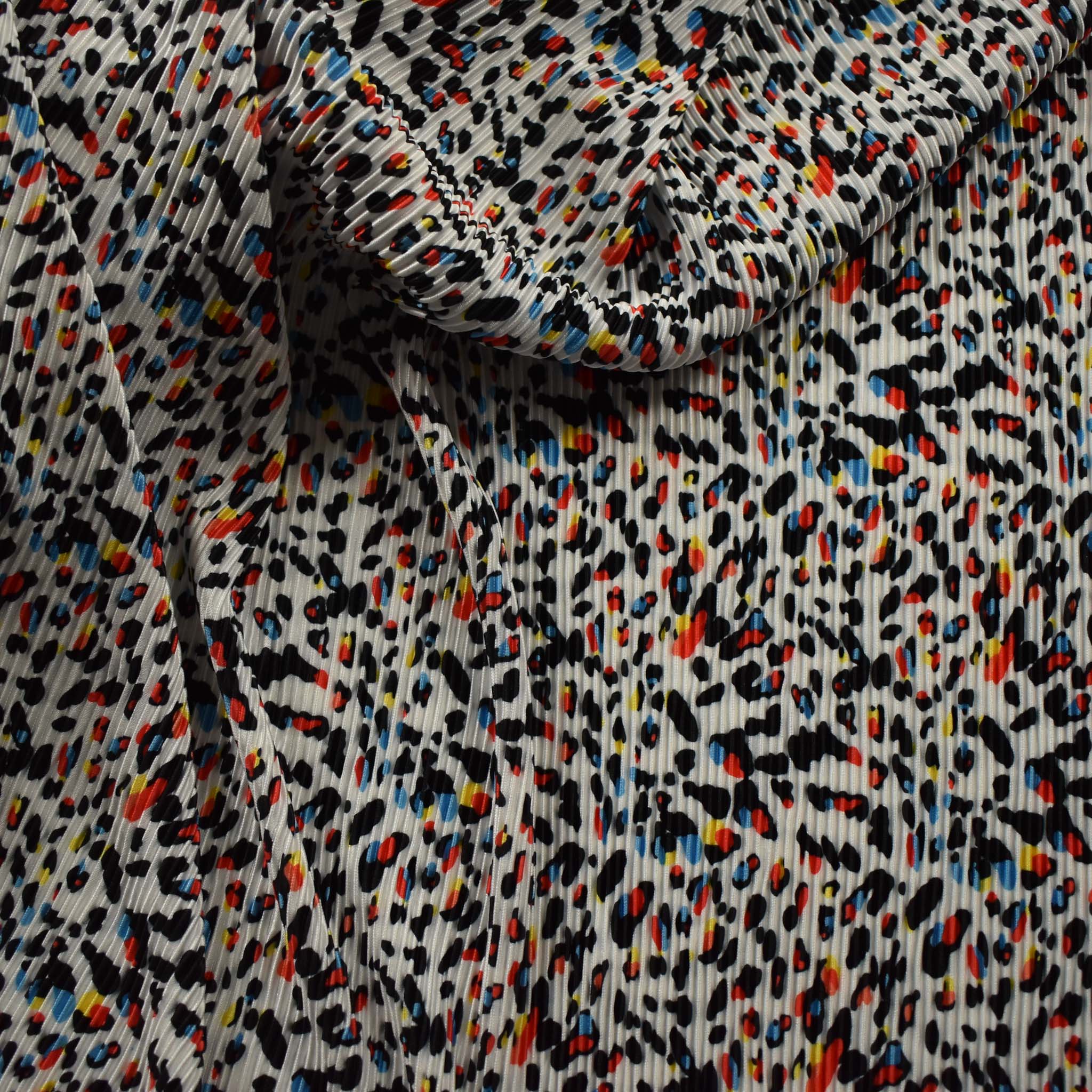 Pleated Animal Prints SS-29345 - Image 2