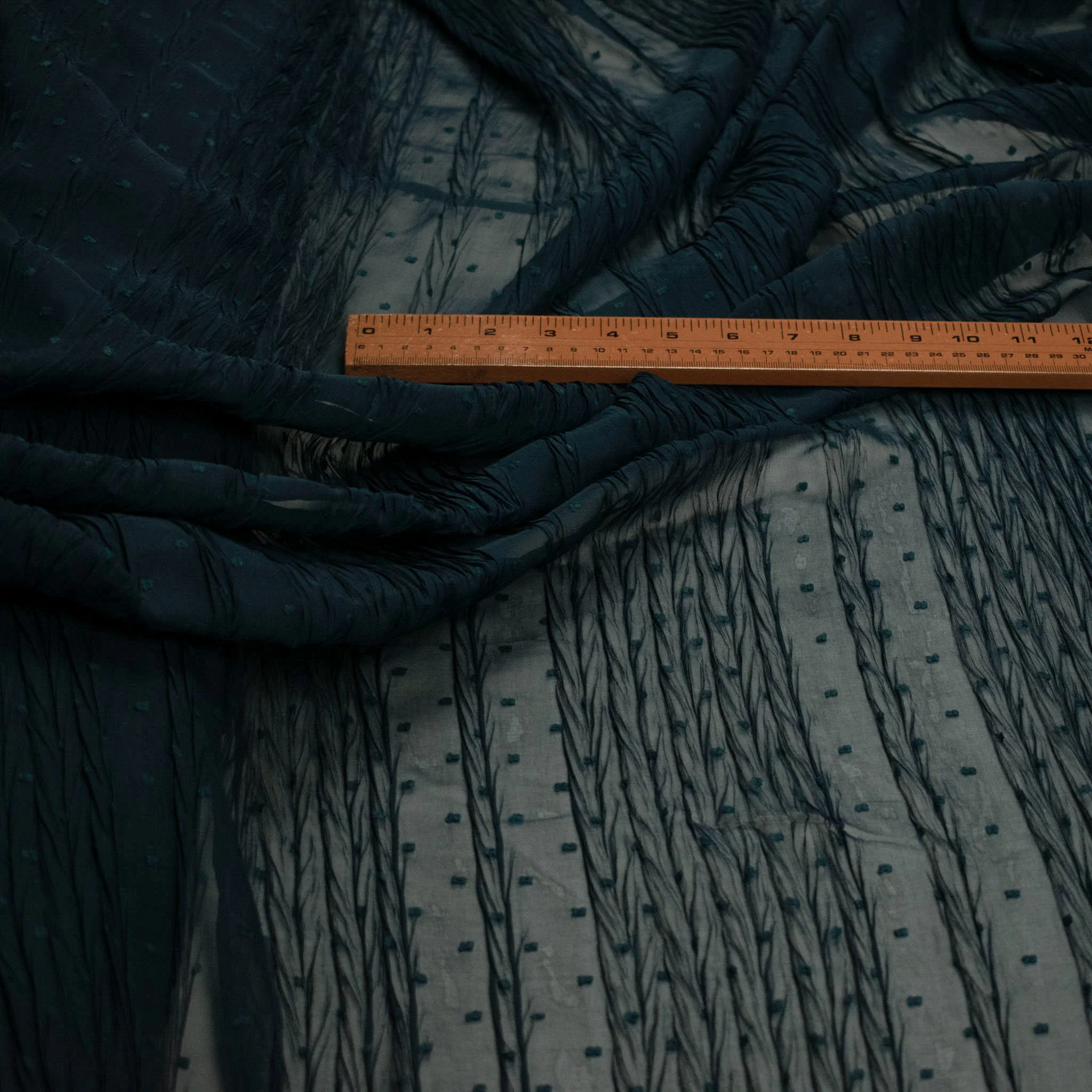 Pleated Bubble Crepe - Image 5