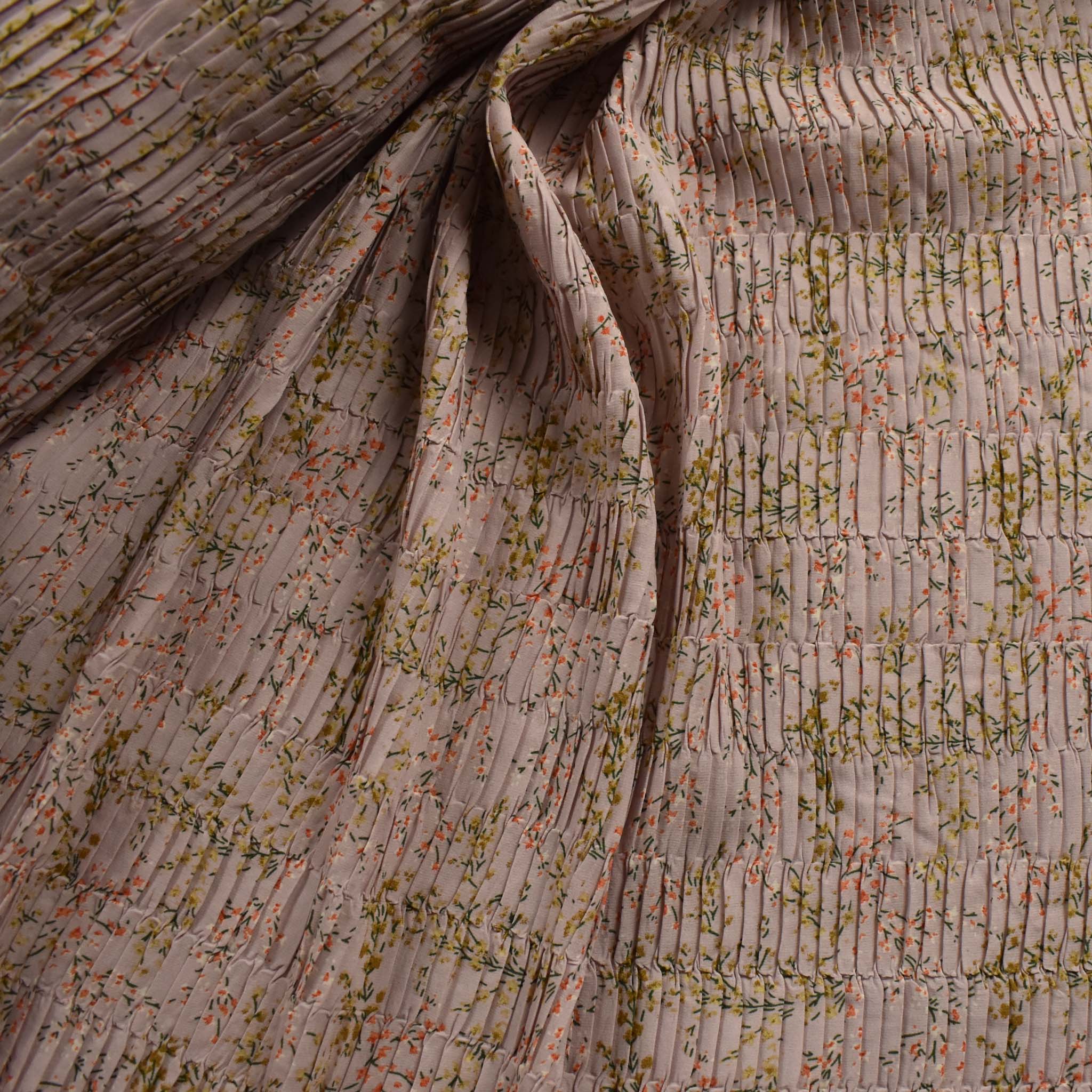 Pleated Floral Prints SS-28926 - Image 2