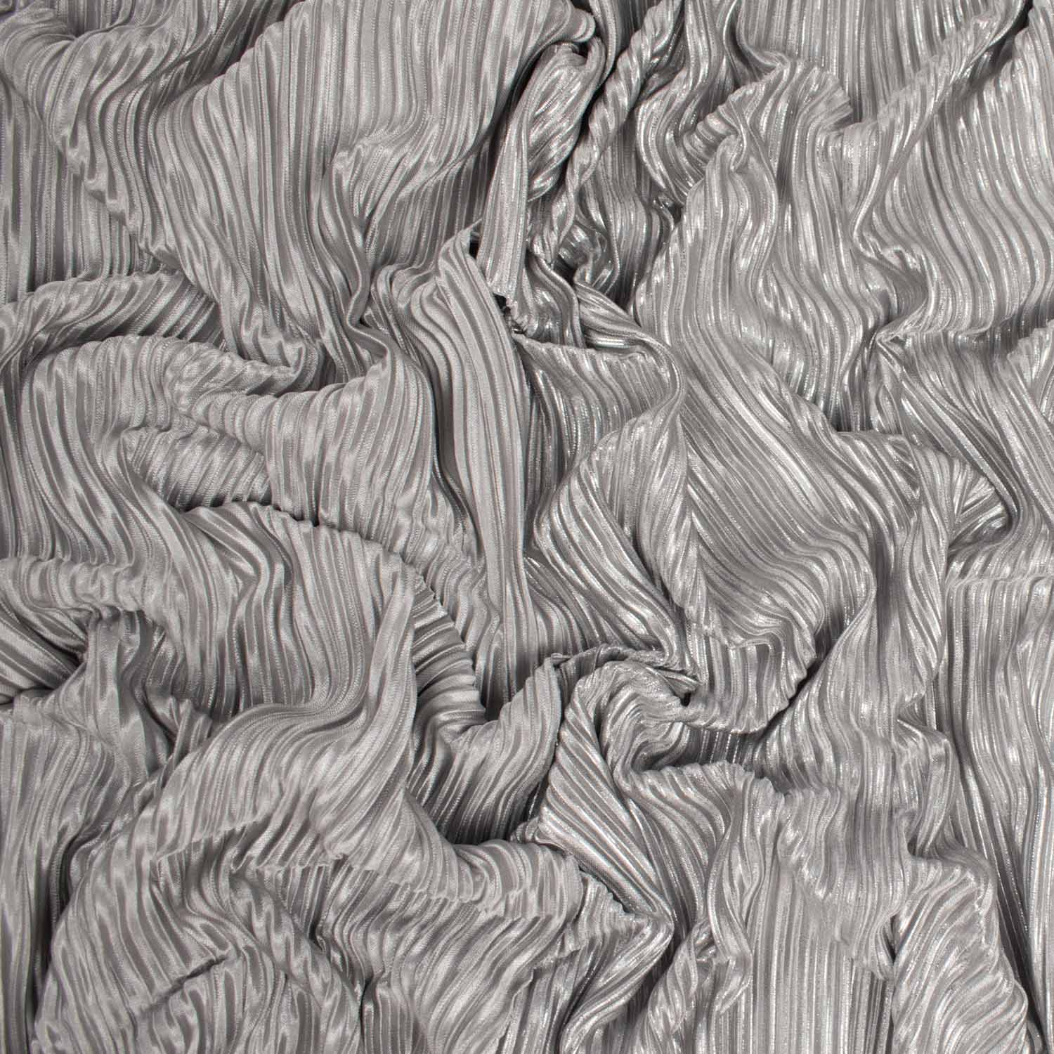 Pleated Glimmer Reversible Satin - Image 12
