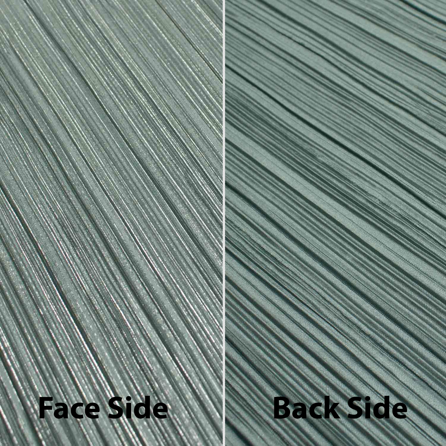 Pleated Glimmer Reversible Satin - Image 3