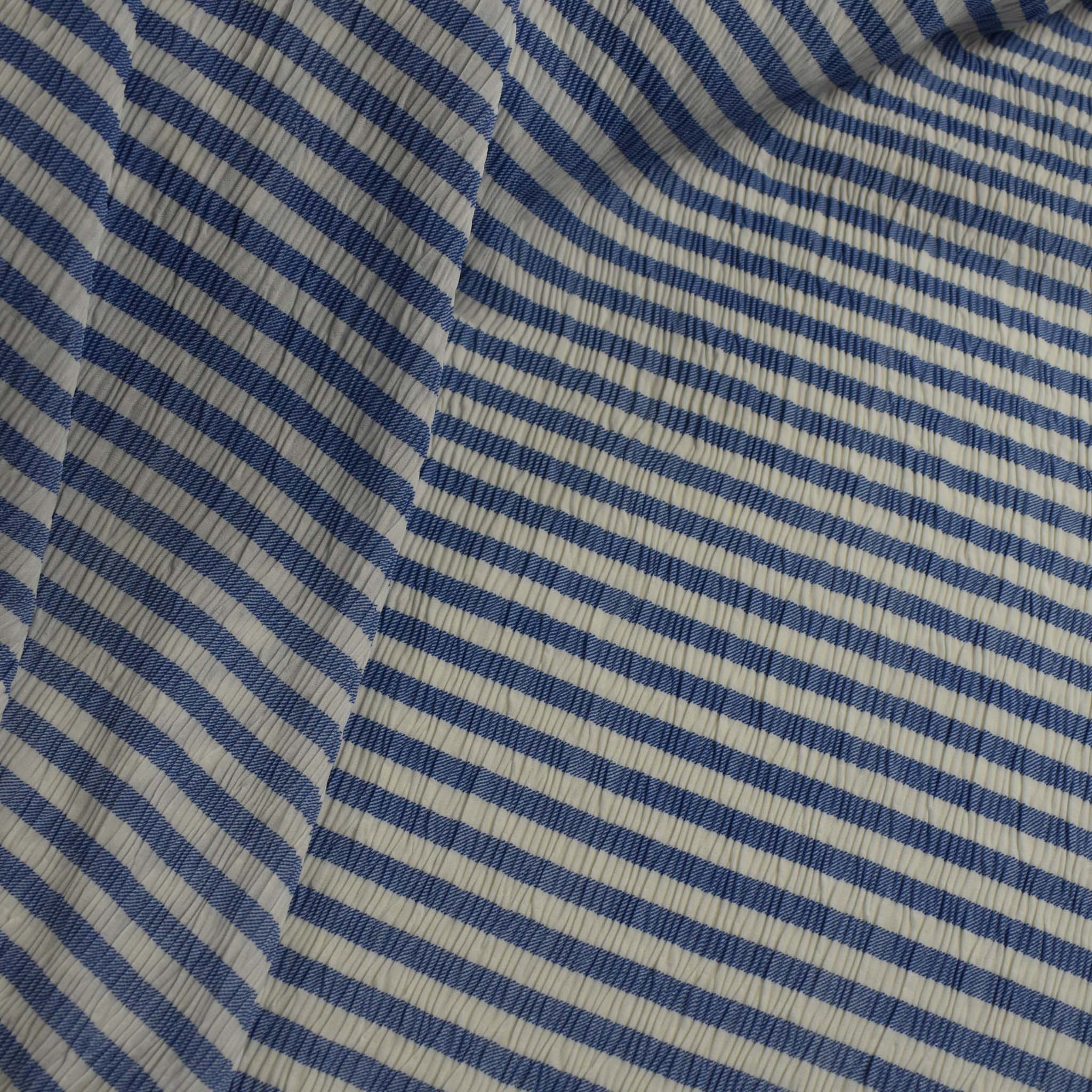 Pleated Striped Prints SS-28921 - Image 2