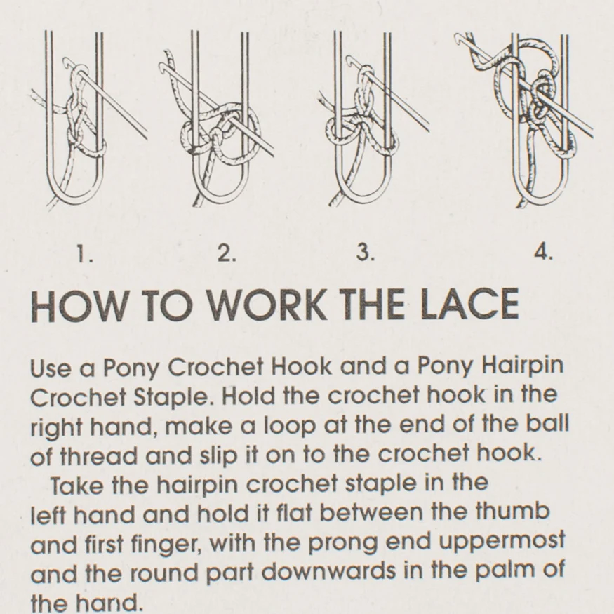 Pony Hairpin Crochet Staple - Image 3