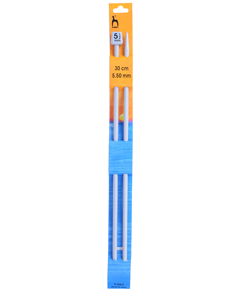 Pony Single Pointed Knitting Needles 30cm - Image 11