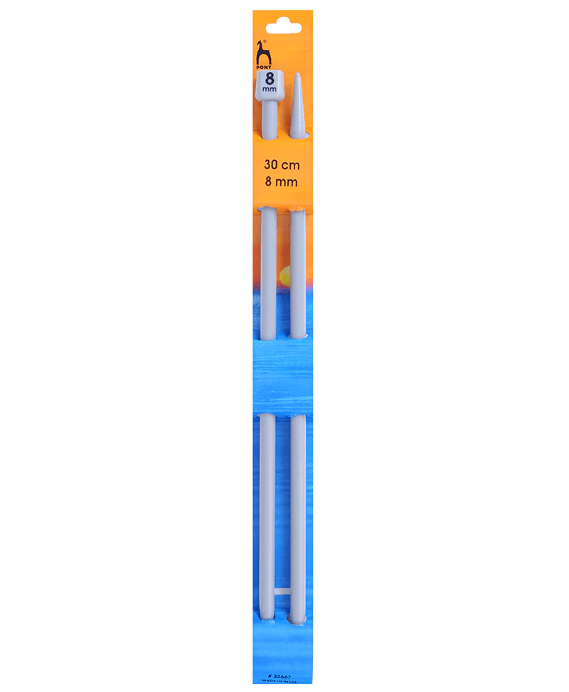 Pony Single Pointed Knitting Needles 30cm - Image 15