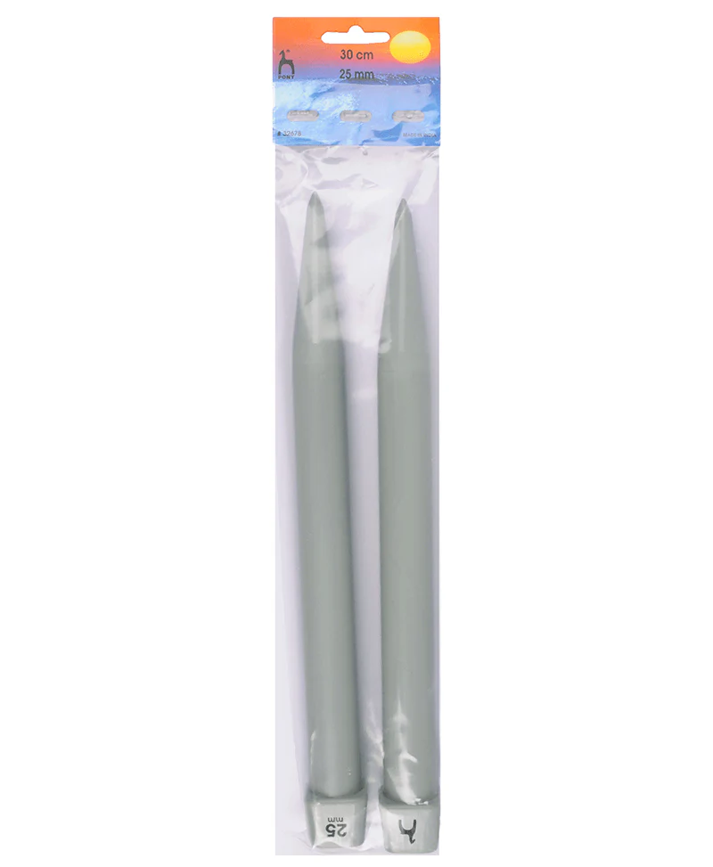 Pony Single Pointed Knitting Needles 30cm - Image 19