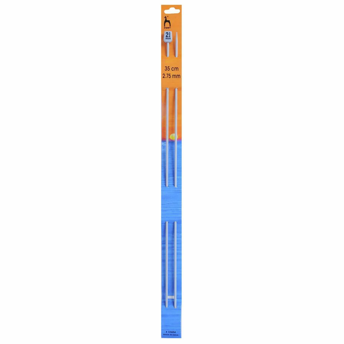 Pony Single Pointed Knitting Needles 35cm - Image 6