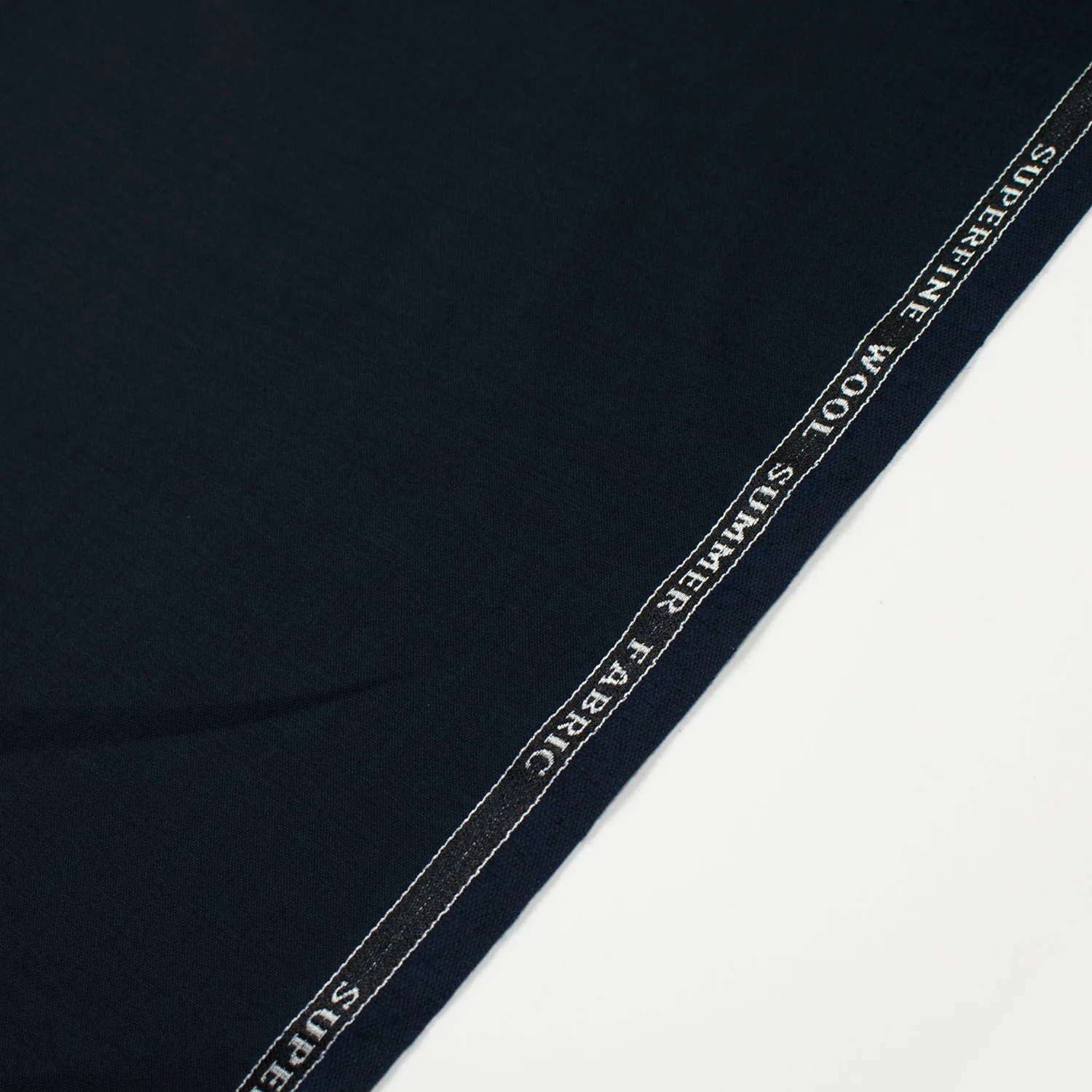 Premium Japanese Wool Summer Suiting - Navy - Image 3