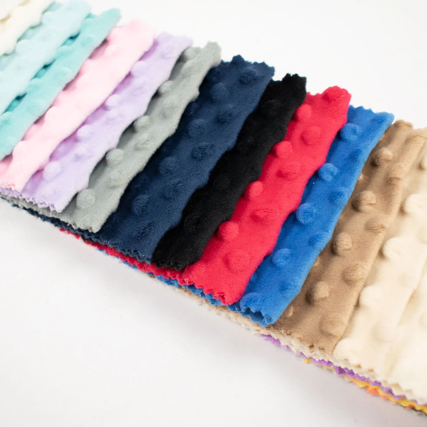 Premium Minky Dot Fleece Sample Hanger - Image 2