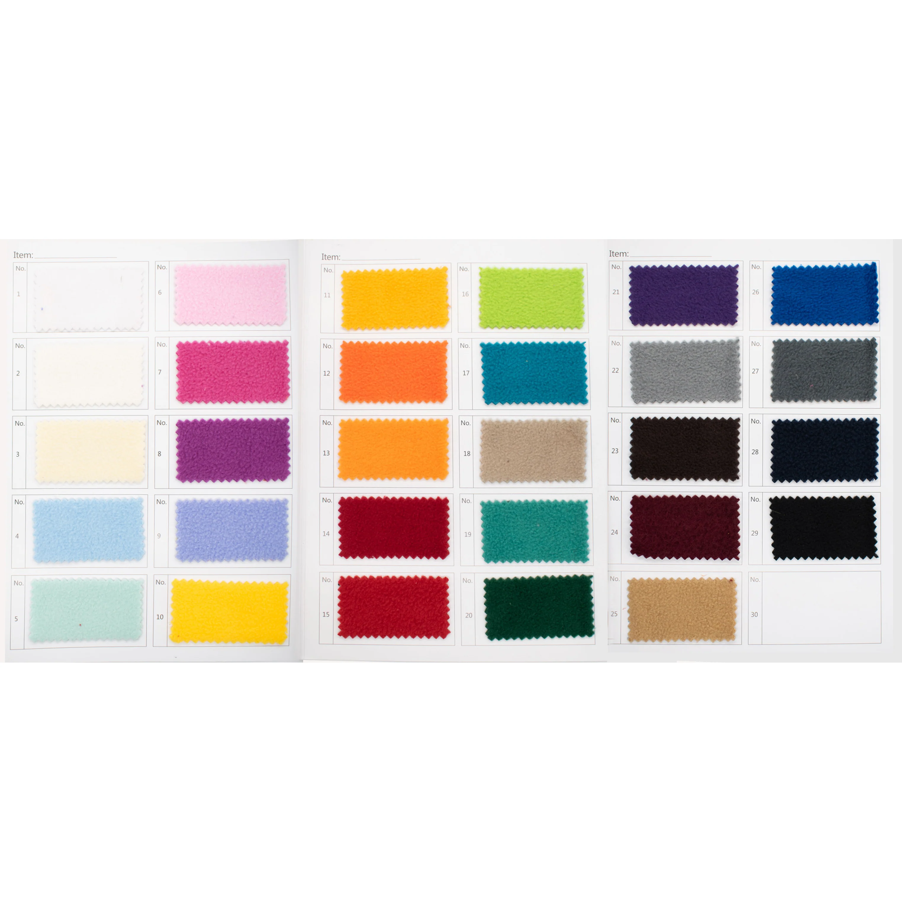 Premium Polar Fleece Sample Book - Image 5