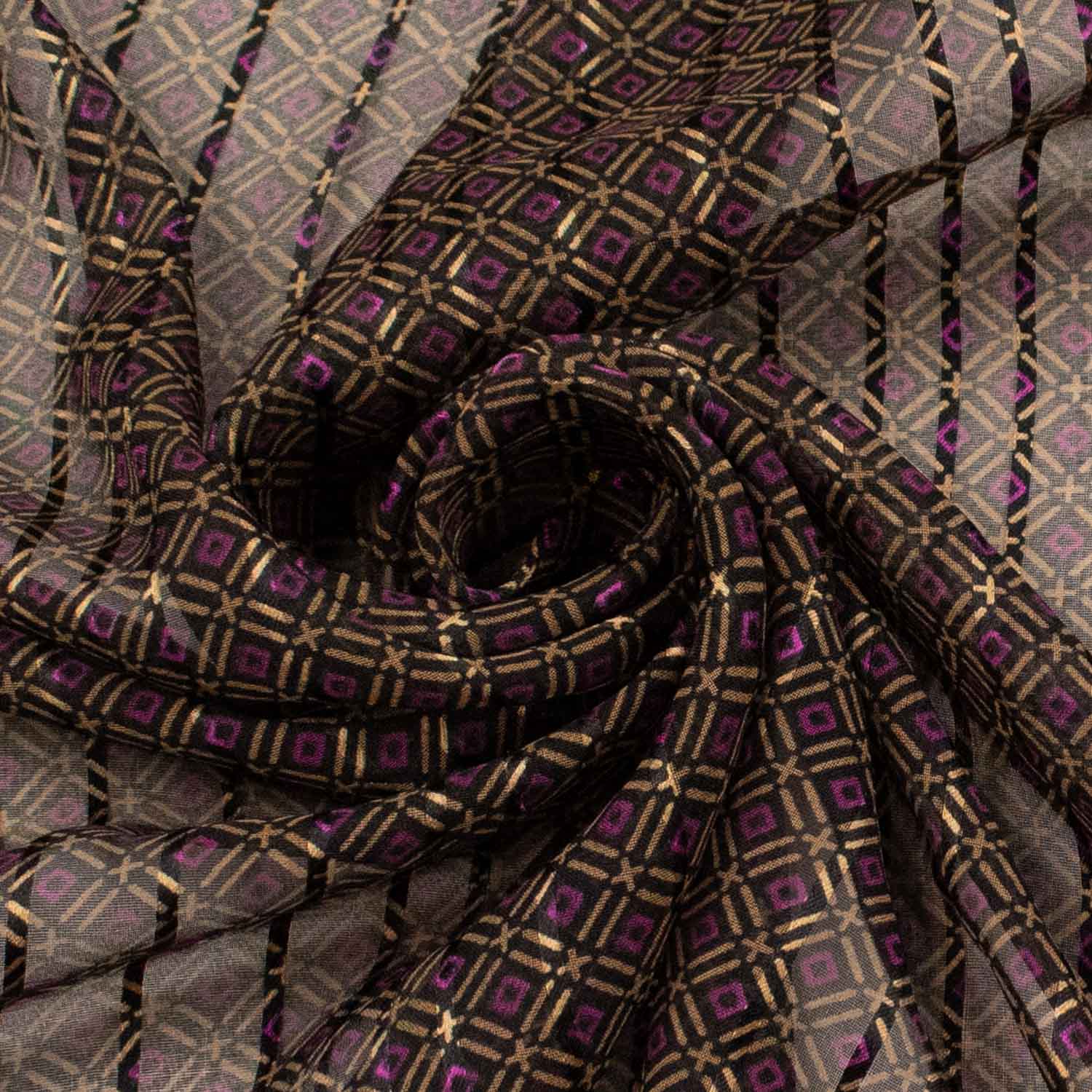 Metallic Printed Chiffon - Image 14