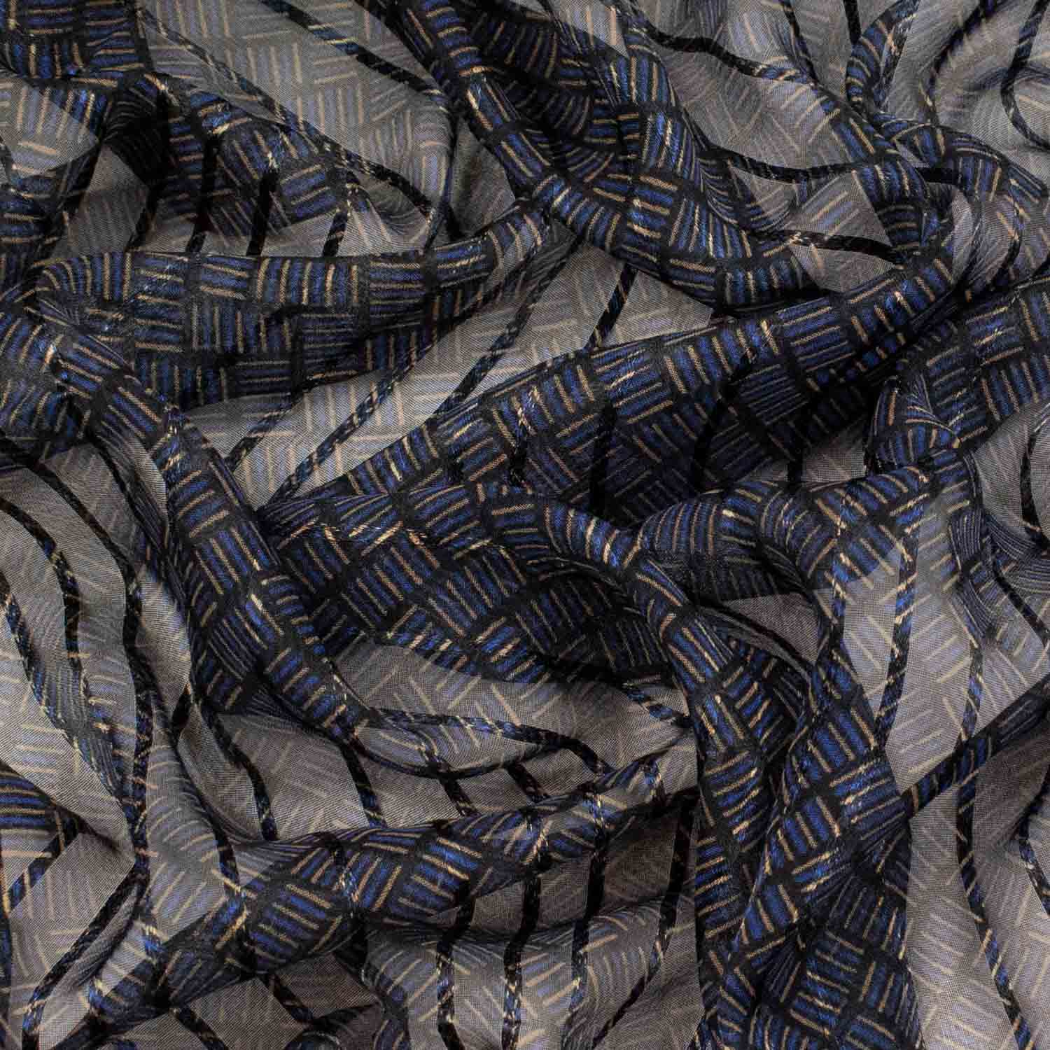 Metallic Printed Chiffon - Image 17