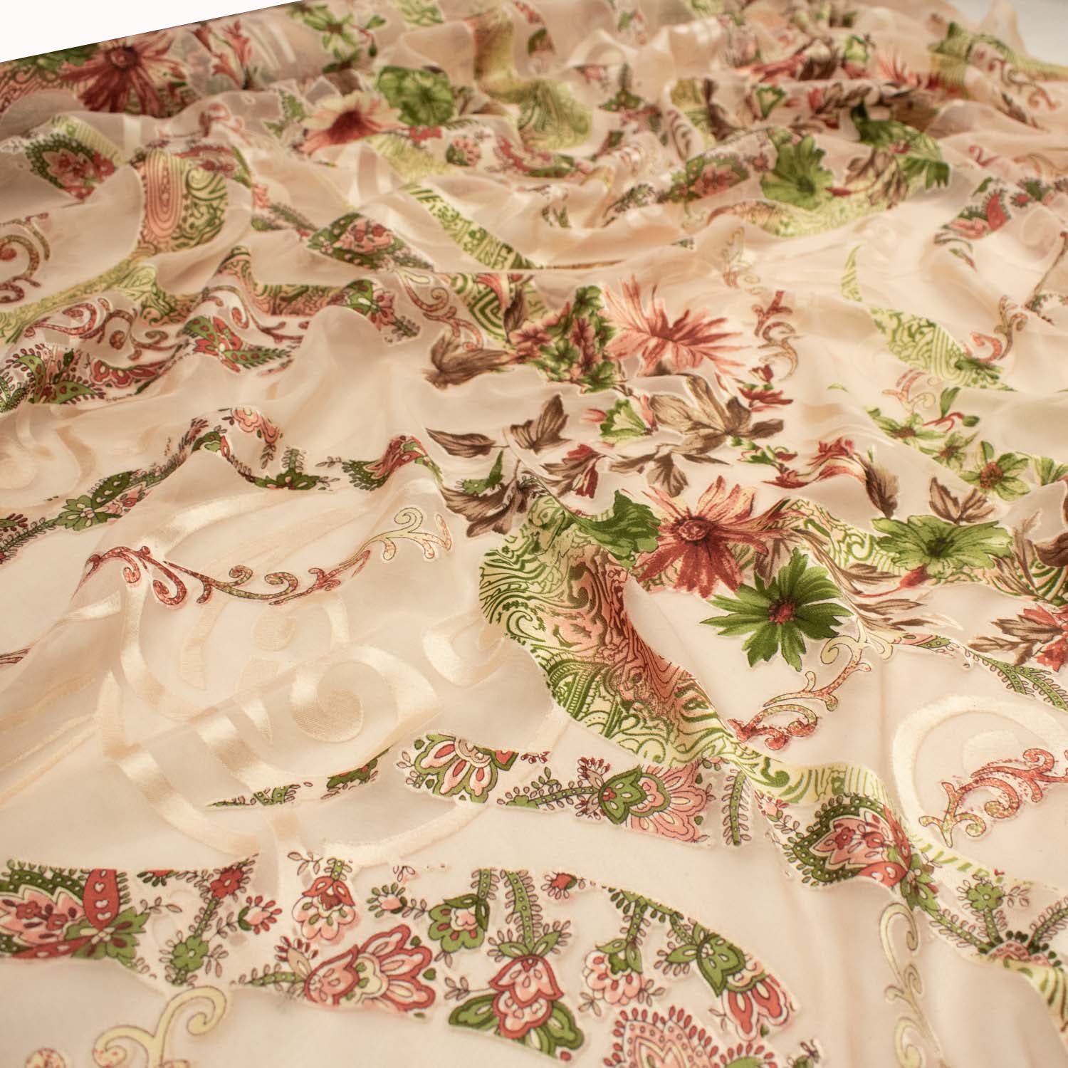 Printed Burnout Chiffon - Image 10