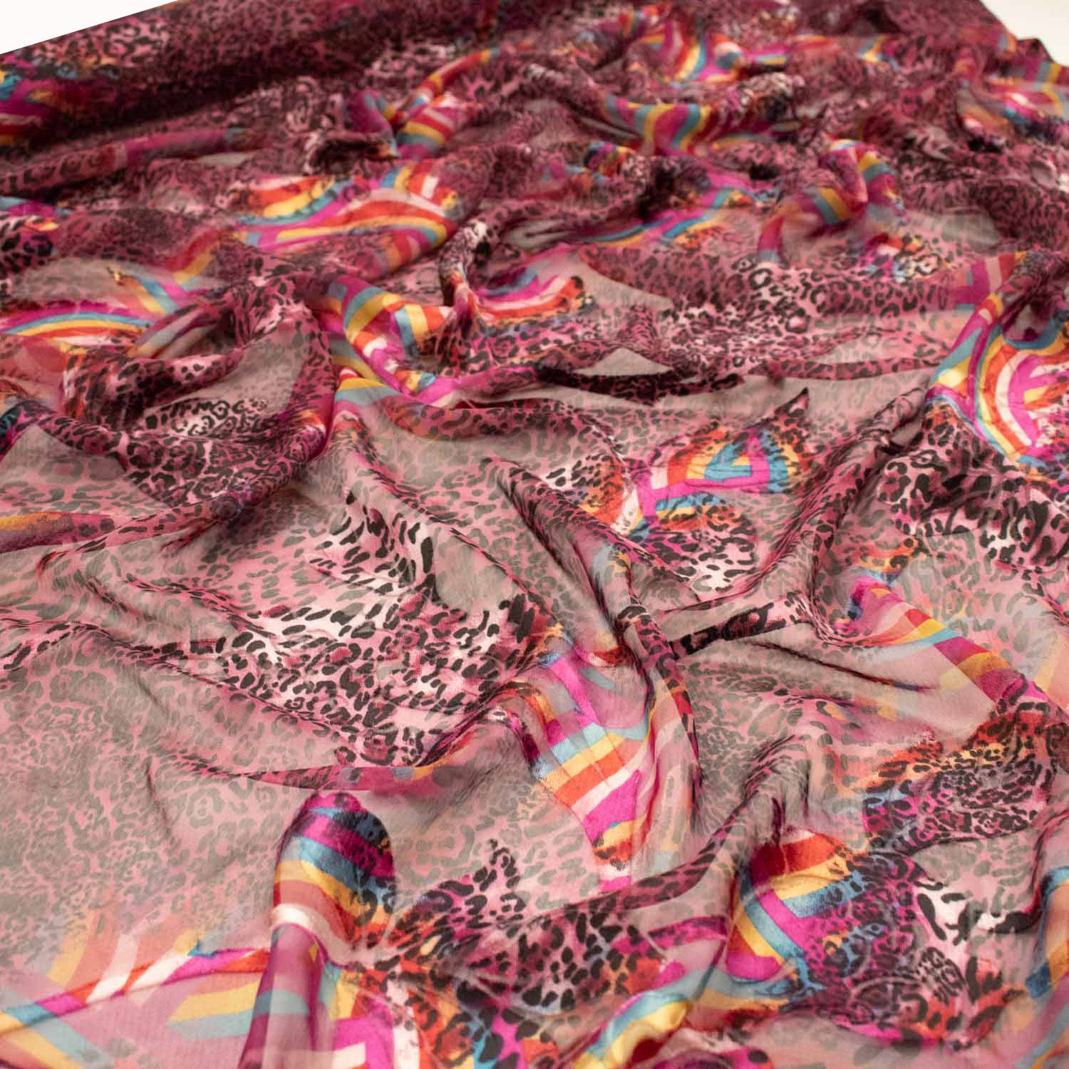 Printed Burnout Chiffon - Image 13
