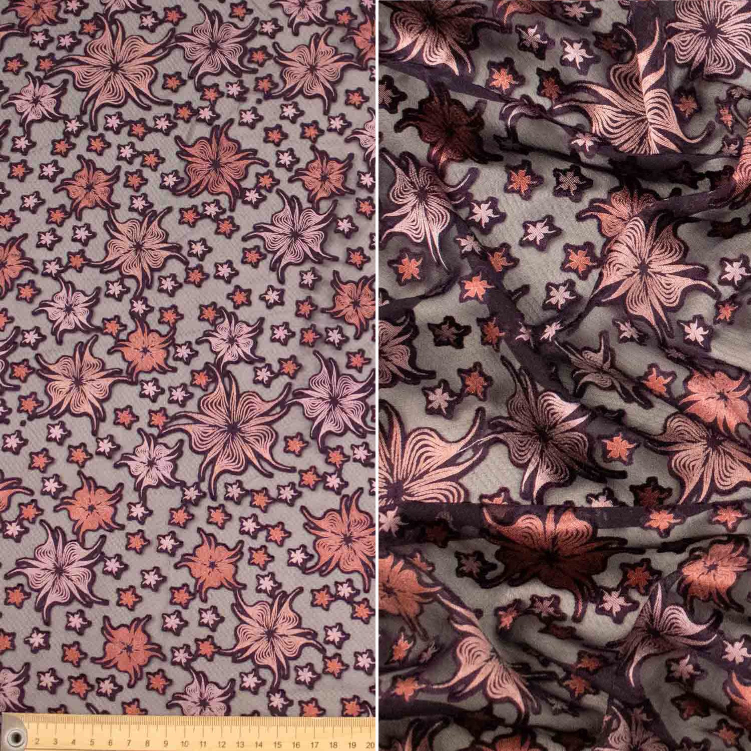 Printed Burnout Chiffon - Image 14